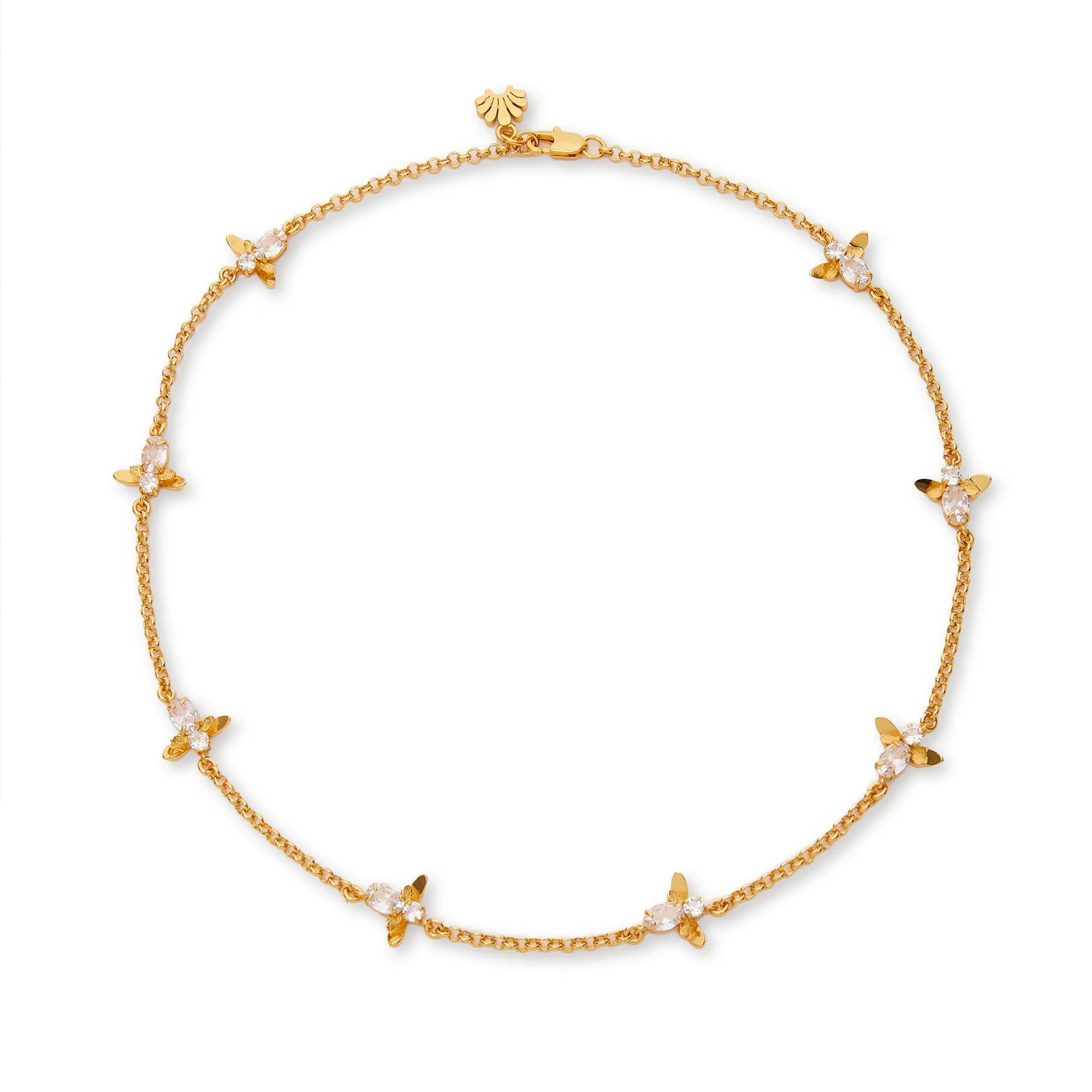 GOLD HONEYBEE NECKLACE sold by Lele Sadoughi