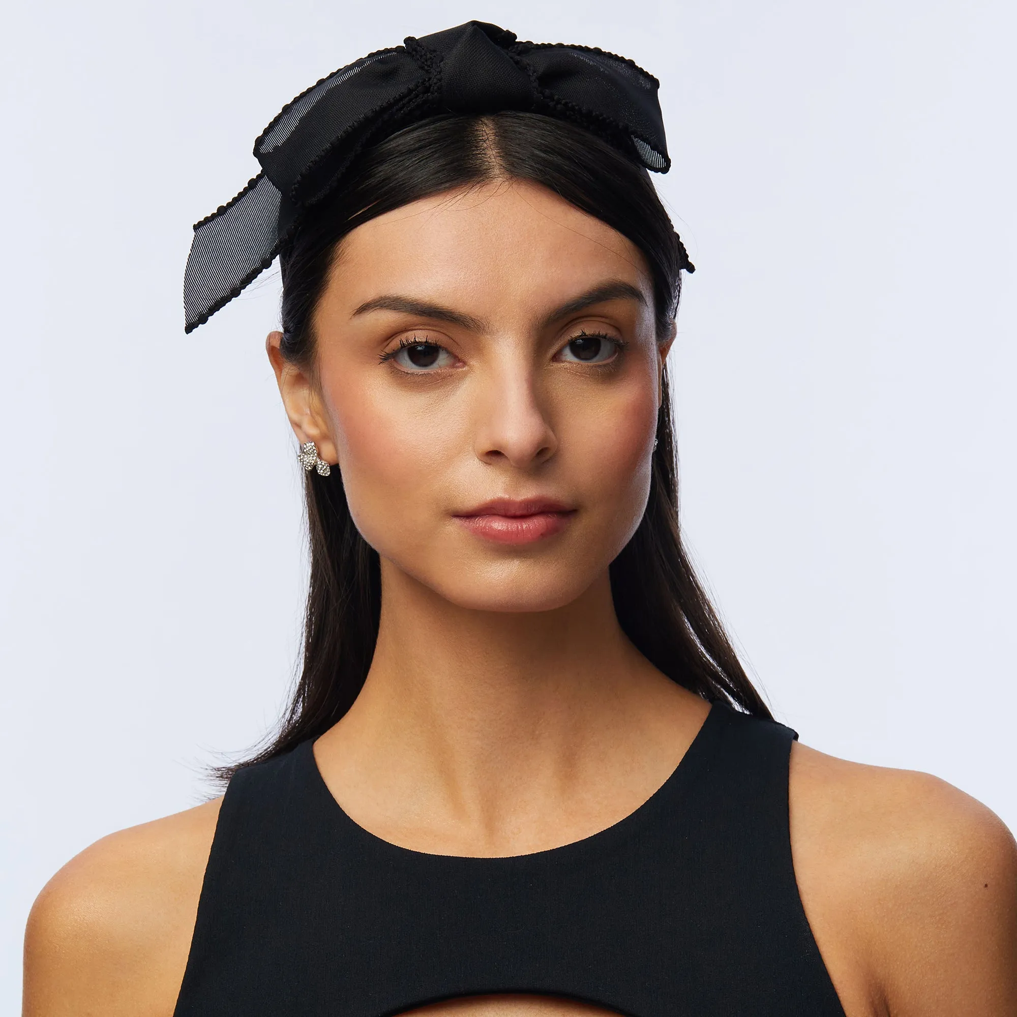 JET SHEER SHIRLEY HEADBAND sold by Lele Sadoughi product image thumbnail 2