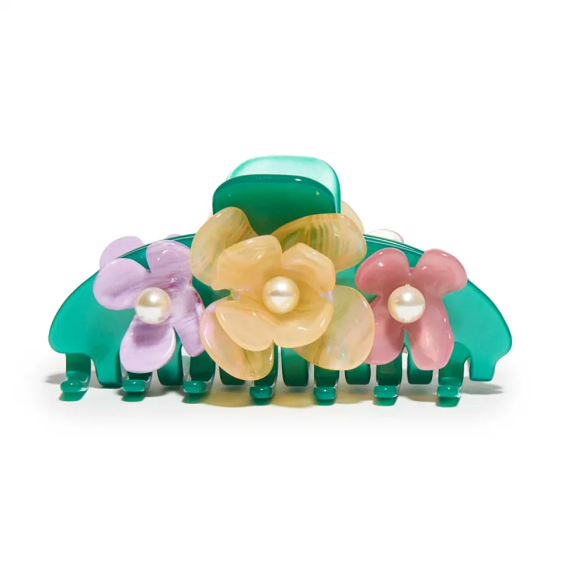 PRIMAVESI PASTEL THE MET X LELE KLIMT BOUQUET CLAW CLIP sold by Lele Sadoughi