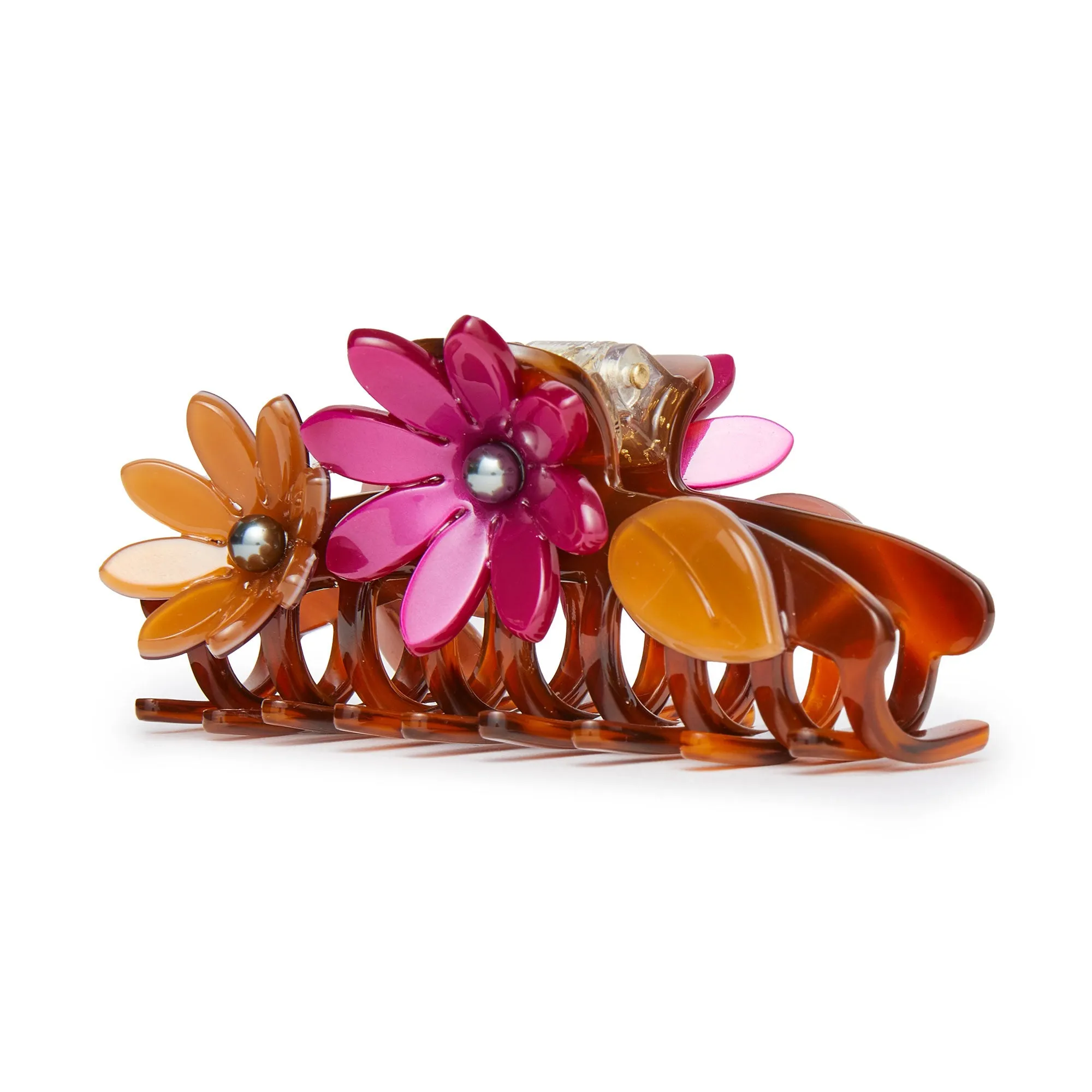 RUST PETUNIA CLAW CLIP sold by Lele Sadoughi product image thumbnail 3