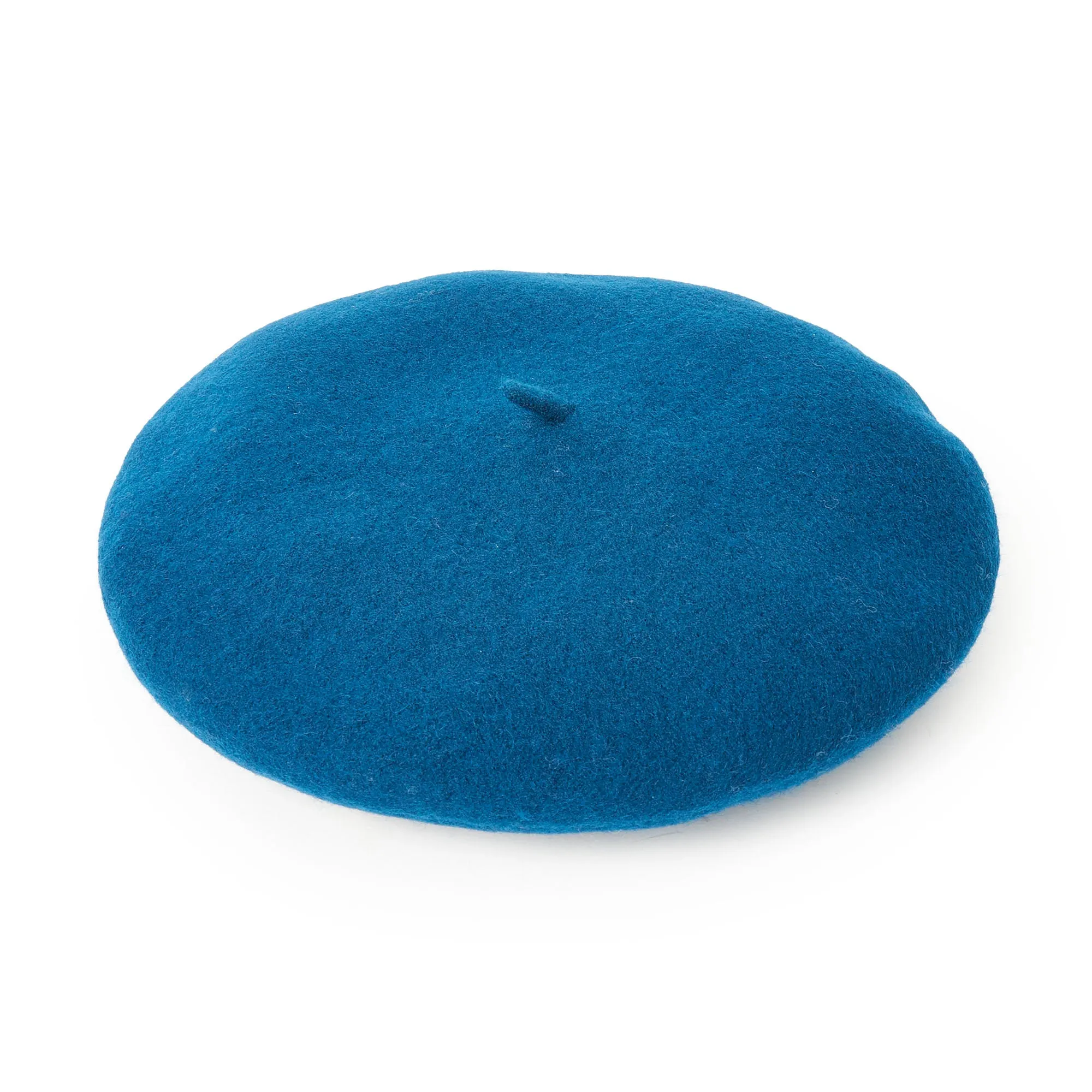 TEAL WOOL FELT BERET sold by Lele Sadoughi