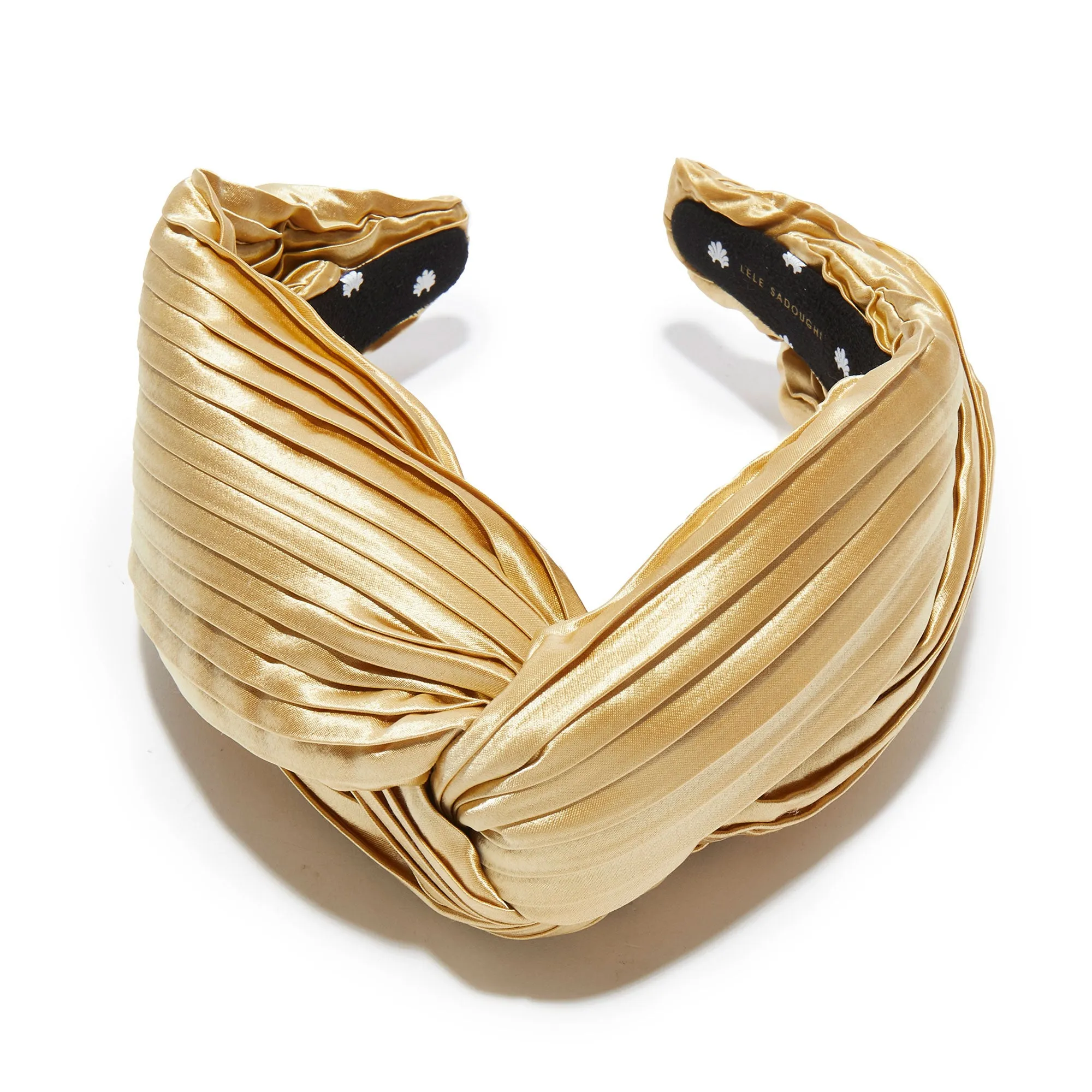 GOLD GRETA HEADBAND sold by Lele Sadoughi product image thumbnail 3