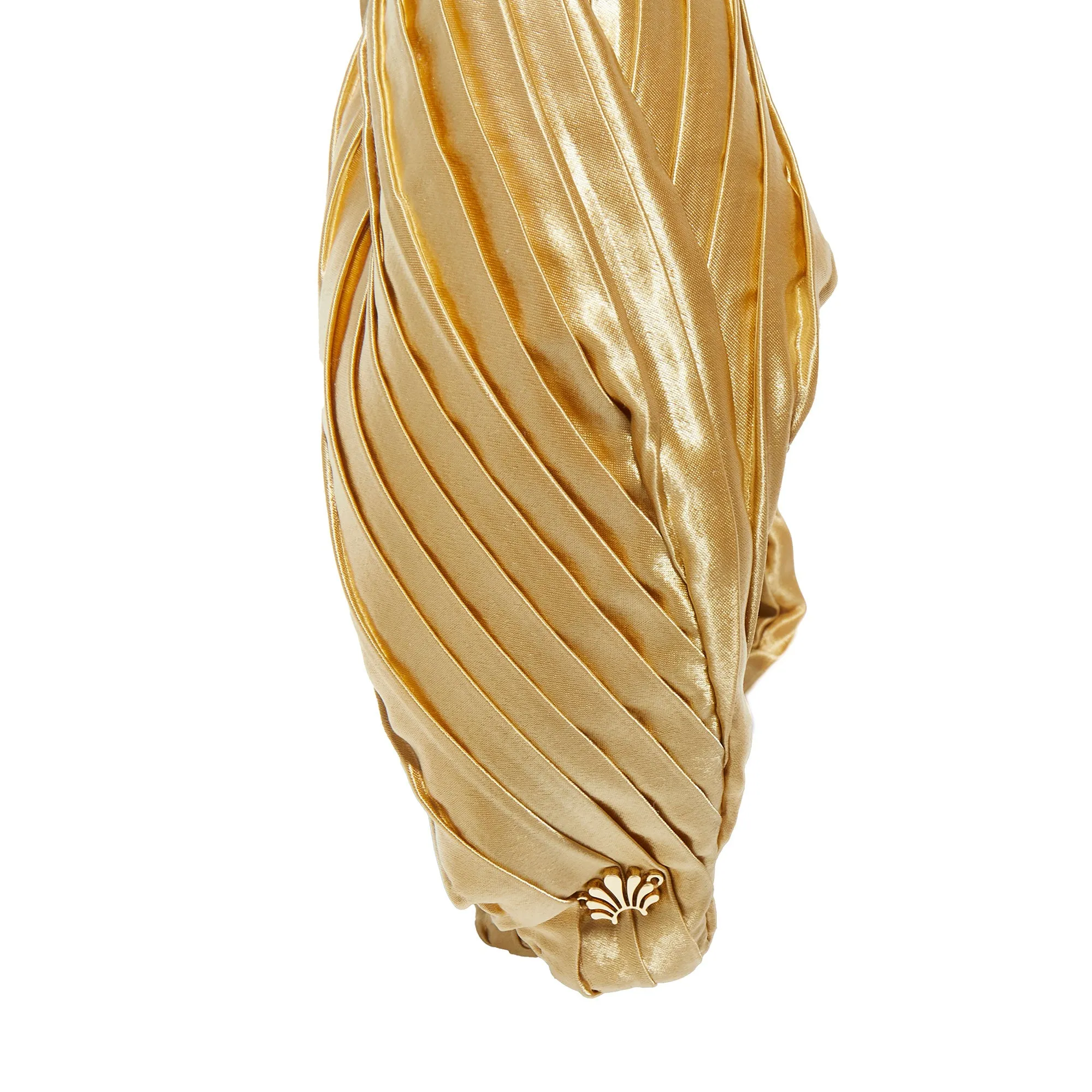 GOLD GRETA HEADBAND sold by Lele Sadoughi product image thumbnail 5