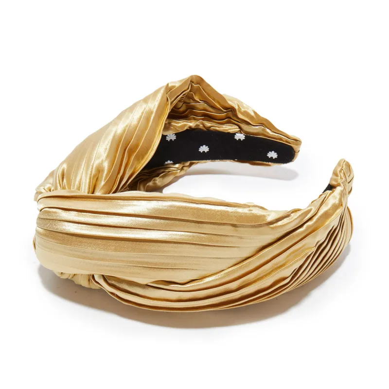 GOLD GRETA HEADBAND sold by Lele Sadoughi