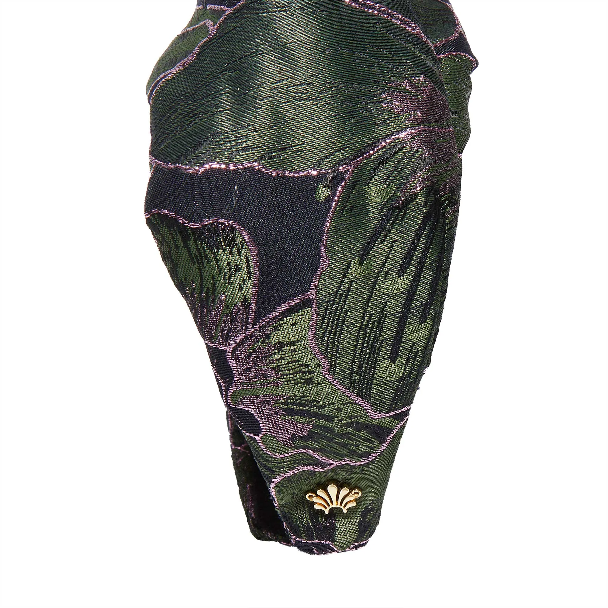 GARDEN FLORAL PRINTED GRETA HEADBAND sold by Lele Sadoughi product image thumbnail 5