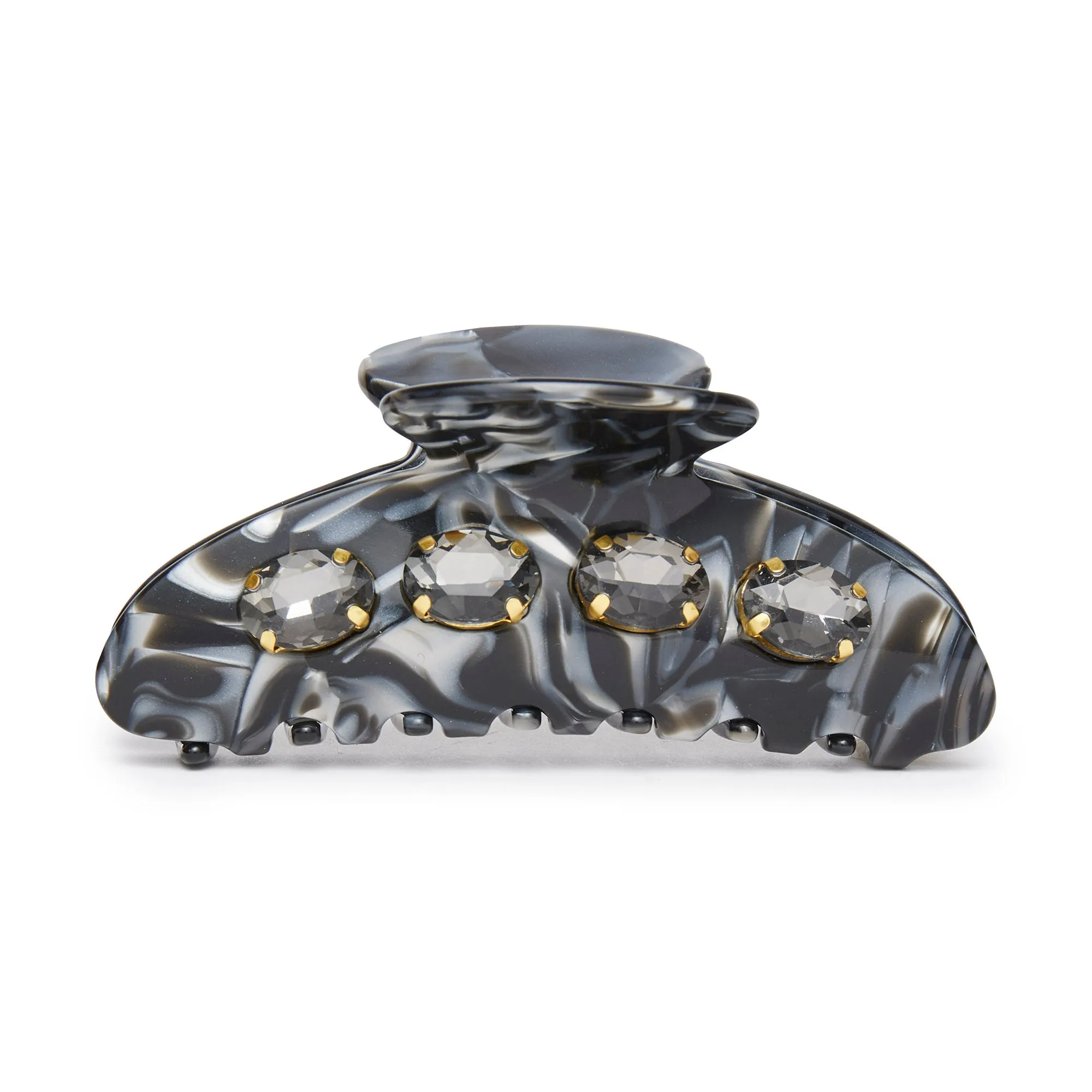 ABALONE LARGE CRYSTAL CLAW CLIP sold by Lele Sadoughi