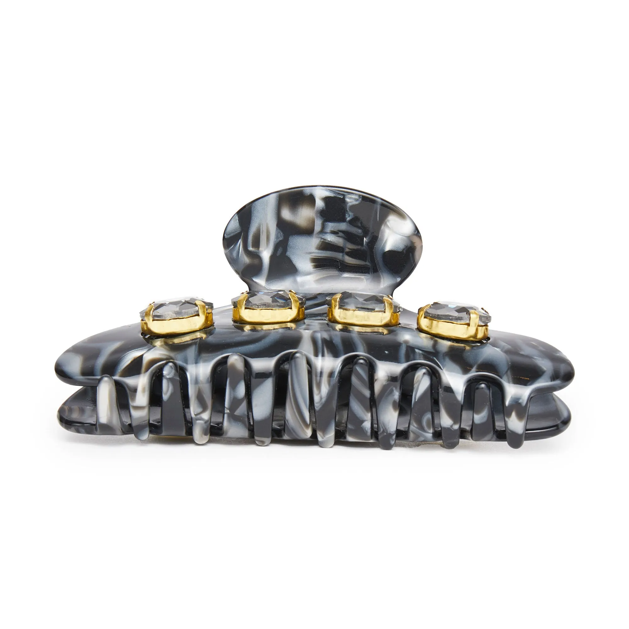 ABALONE LARGE CRYSTAL CLAW CLIP sold by Lele Sadoughi product image thumbnail 4