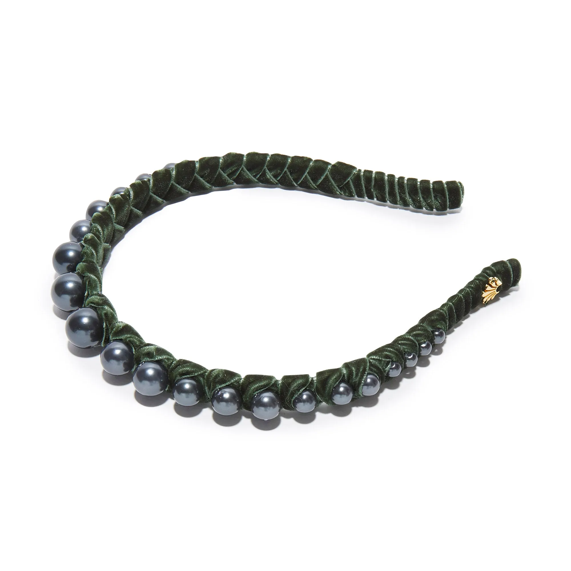 TAHITIAN PEARL GRADUATED HEADBAND sold by Lele Sadoughi