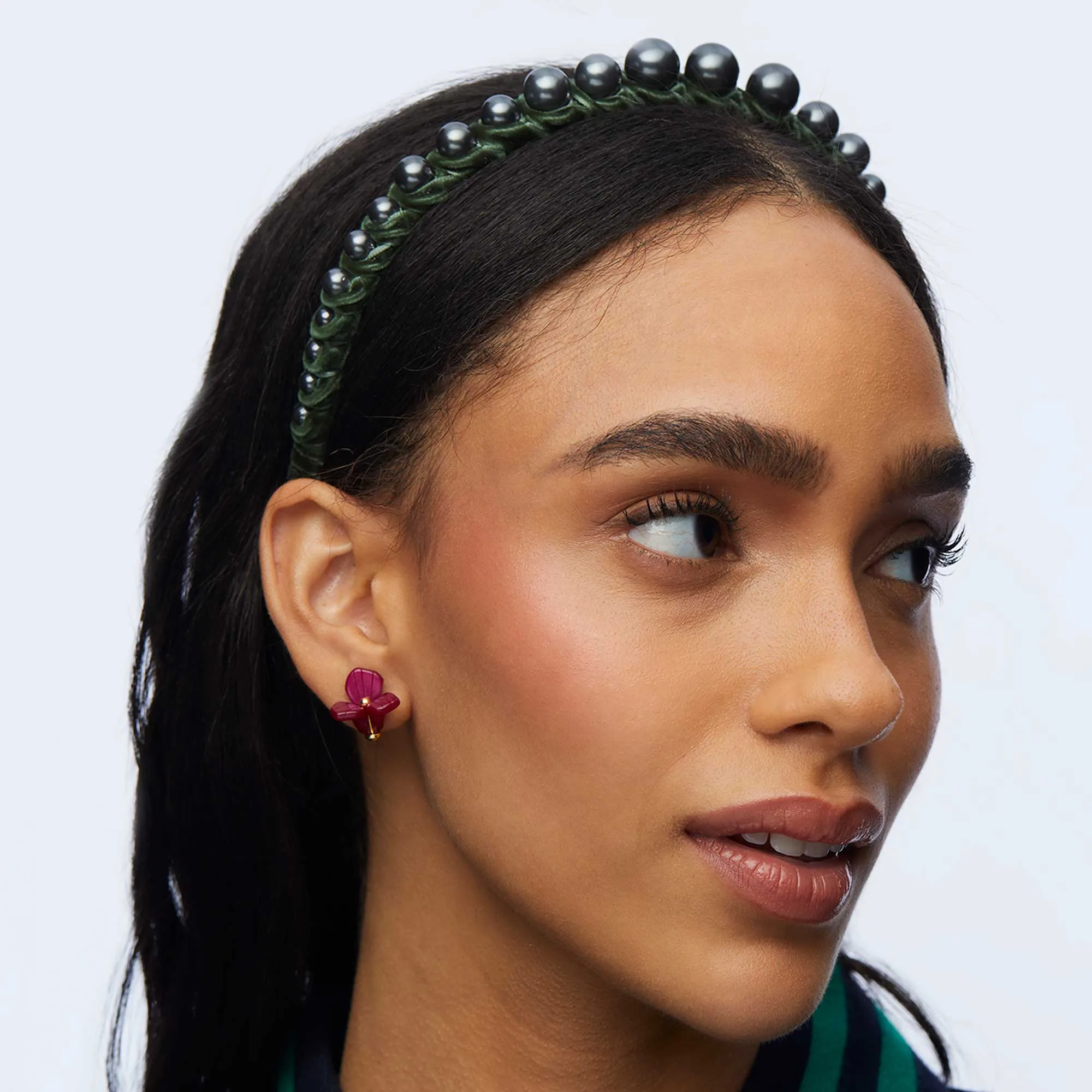 TAHITIAN PEARL GRADUATED HEADBAND sold by Lele Sadoughi product image thumbnail 2