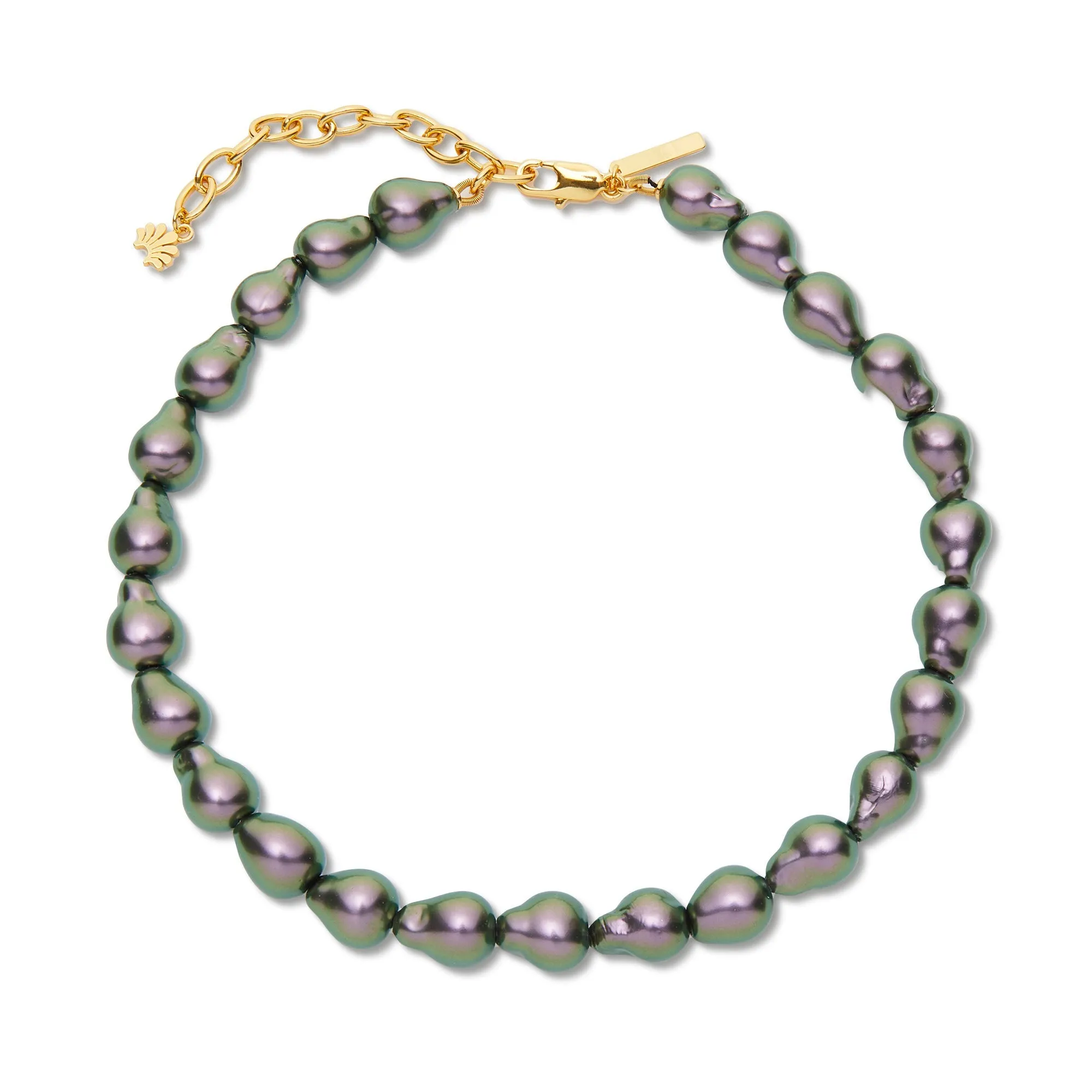 TAHITIAN PEARL BAROQUE COLLAR NECKLACE sold by Lele Sadoughi