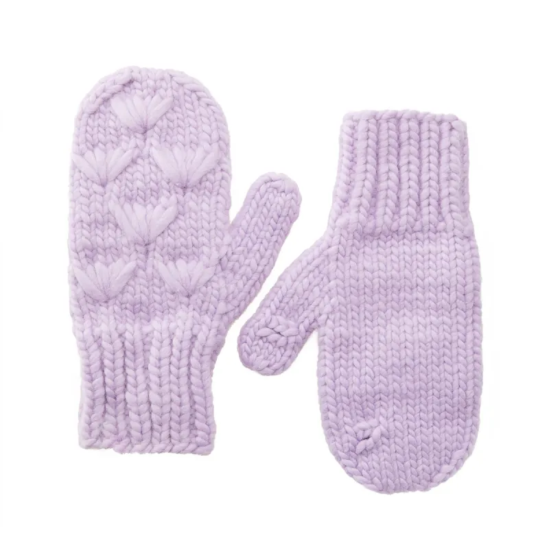 LAVENDER MOTLEY MITTENS sold by Lele Sadoughi