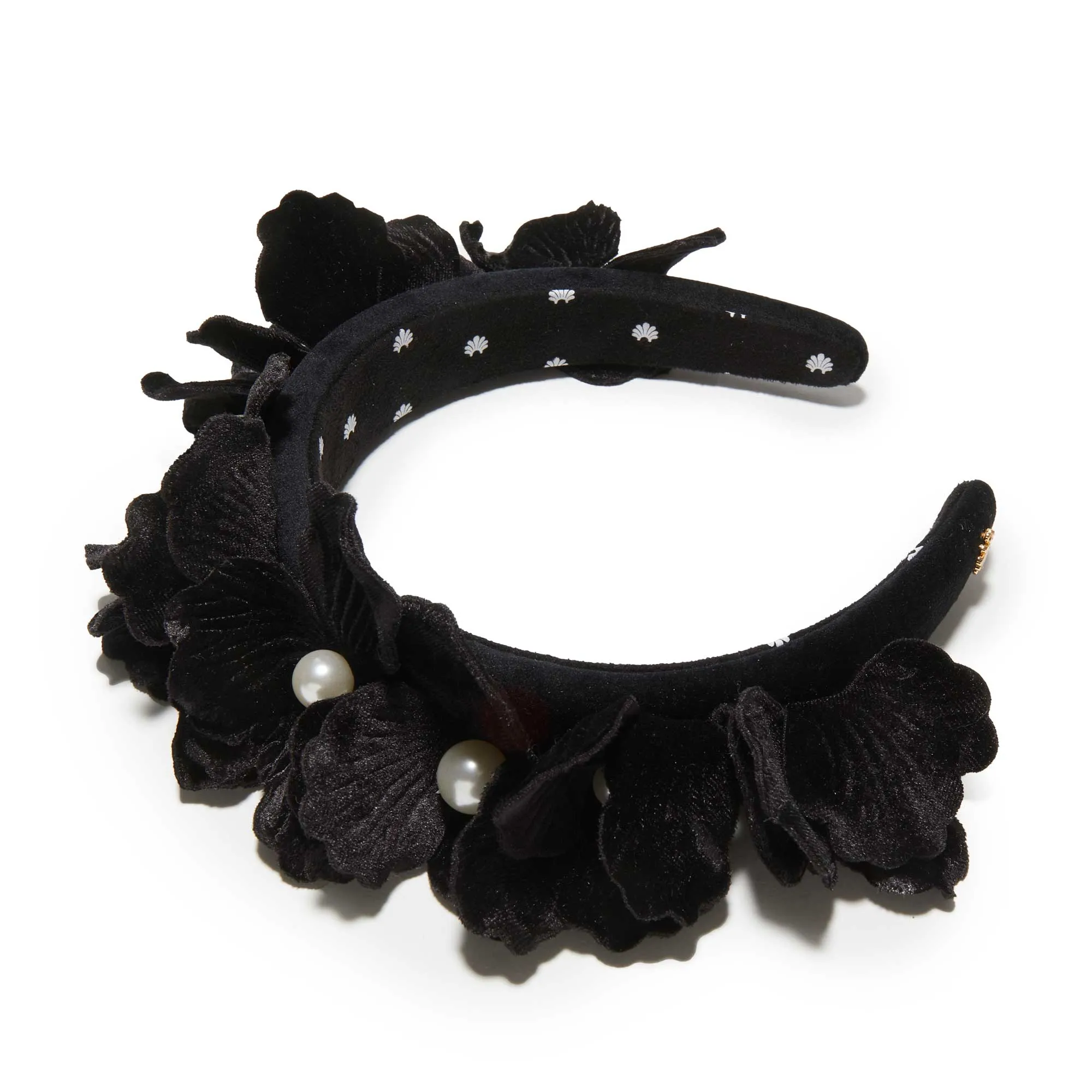 JET MAGNOLIA VELVET HEADBAND sold by Lele Sadoughi