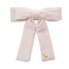 PINK VELVET ANTOINETTE BOW BARRETTE sold by Lele Sadoughi