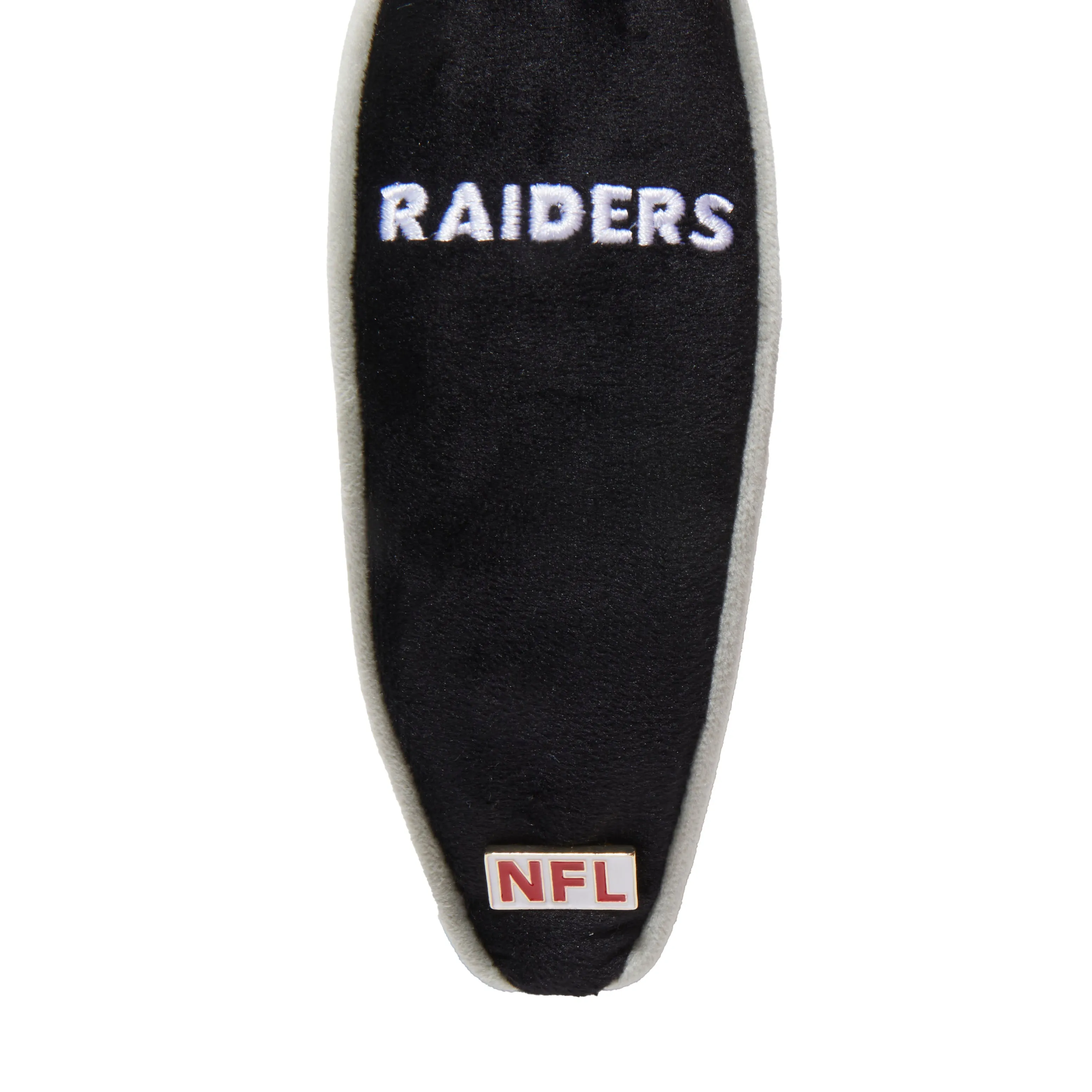 LAS VEGAS RAIDERS LELE SADOUGHI X NFL JET EMBROIDERED KNOTTED HEADBAND sold by Lele Sadoughi product image thumbnail 4