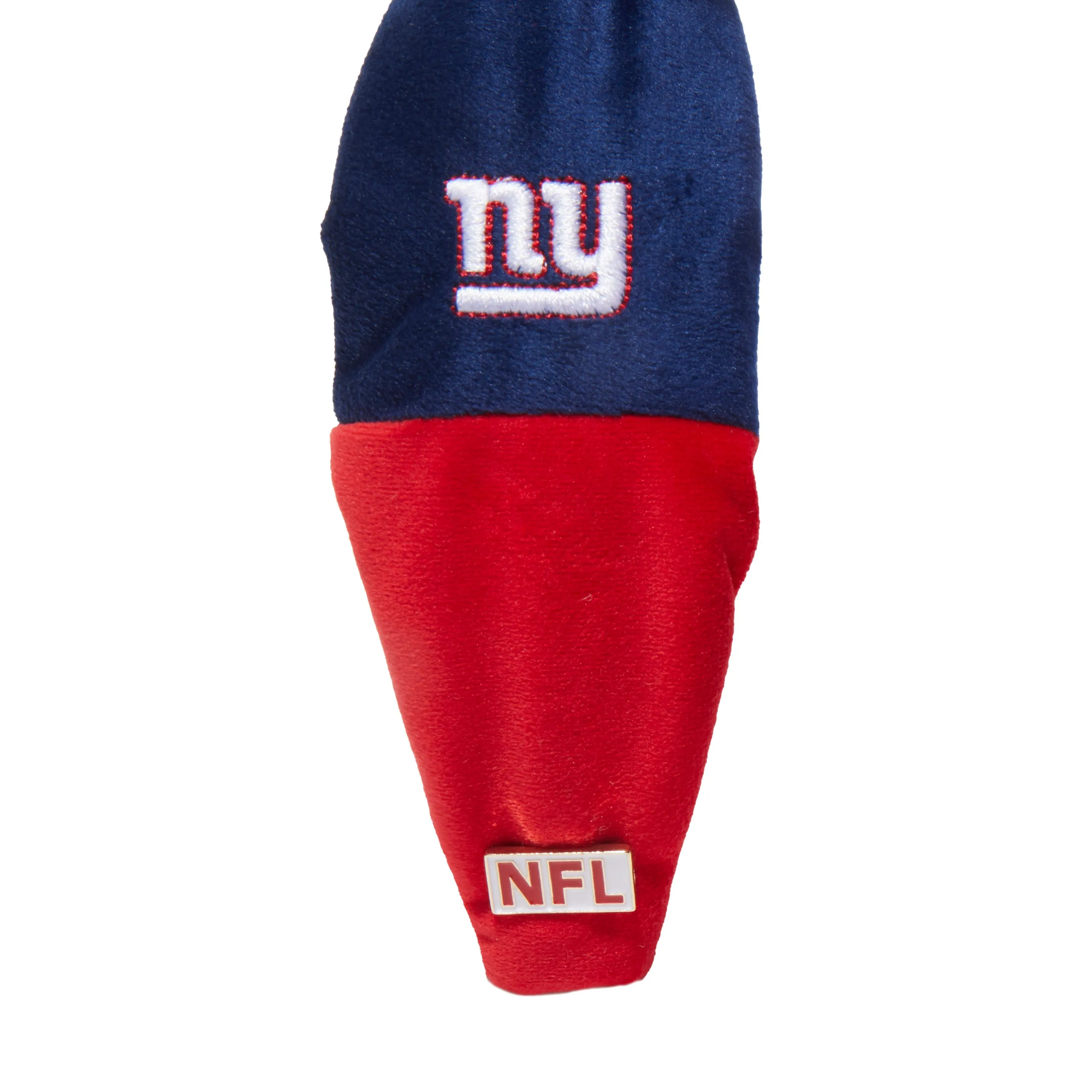 NEW YORK GIANTS LELE SADOUGHI X NFL BLUE RED EMBROIDERED KNOTTED HEADBAND sold by Lele Sadoughi product image thumbnail 4