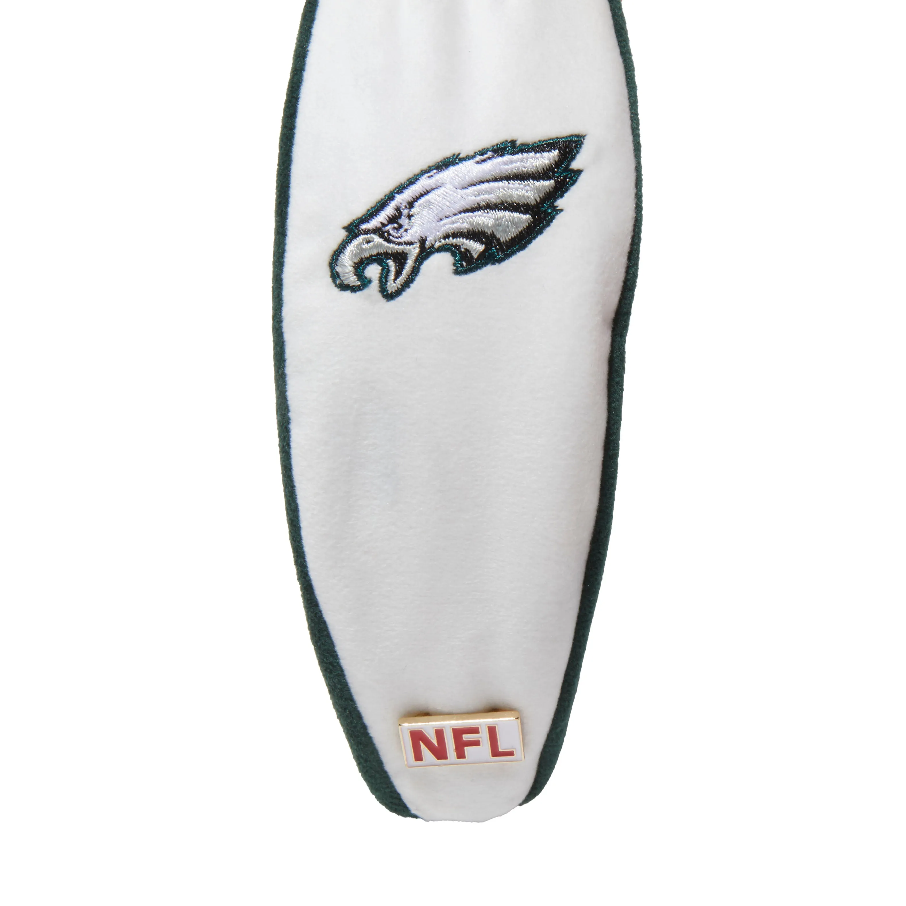 PHILADELPHIA EAGLES LELE SADOUGHI X NFL IVORY EMBROIDERED KNOTTED HEADBAND sold by Lele Sadoughi product image thumbnail 4