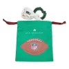 CHICAGO BEARS LELE SADOUGHI X NFL IVORY BOW SCRUNCHIE sold by Lele Sadoughi
