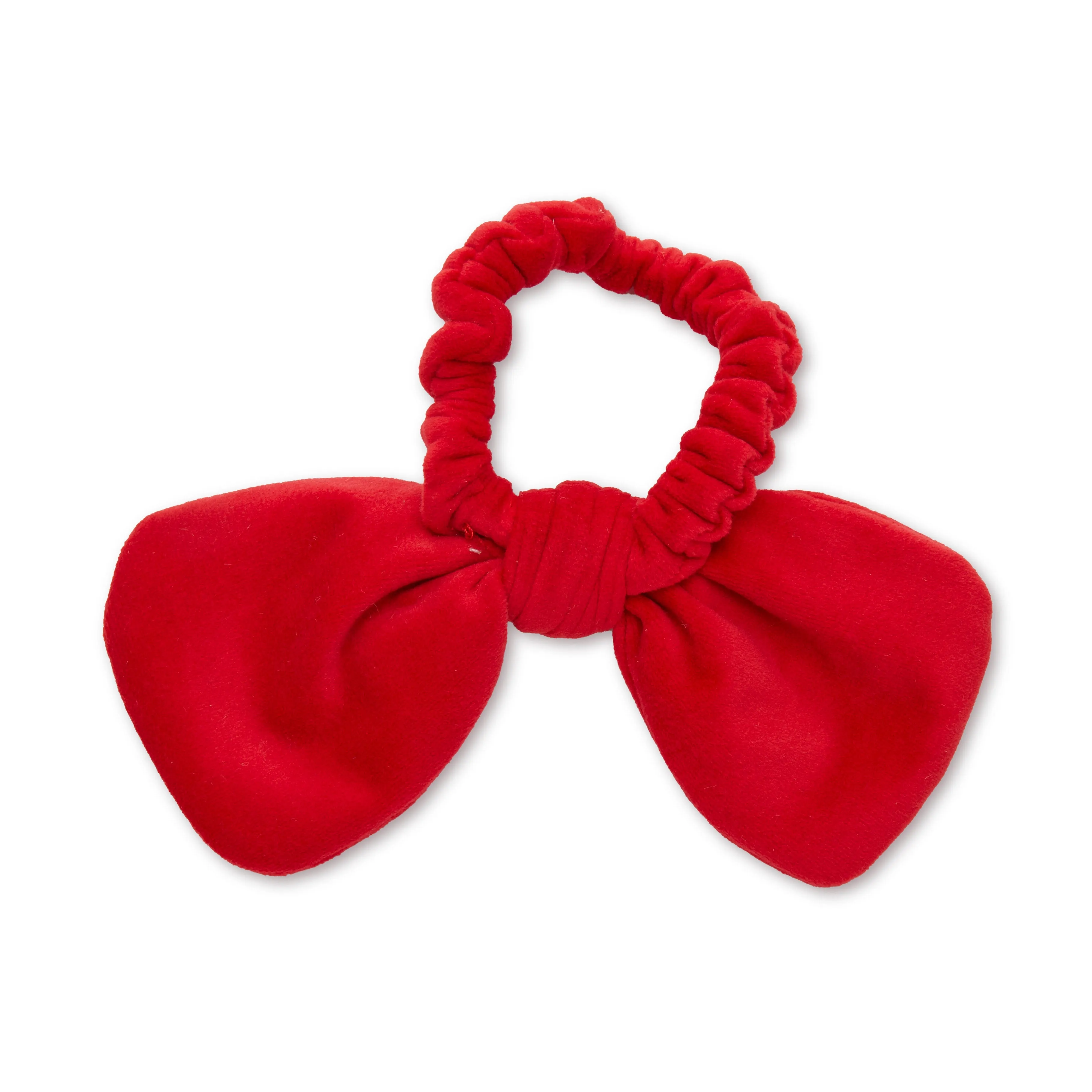 KANSAS CITY CHIEFS LELE SADOUGHI X NFL RED BOW SCRUNCHIE sold by Lele Sadoughi product image thumbnail 3