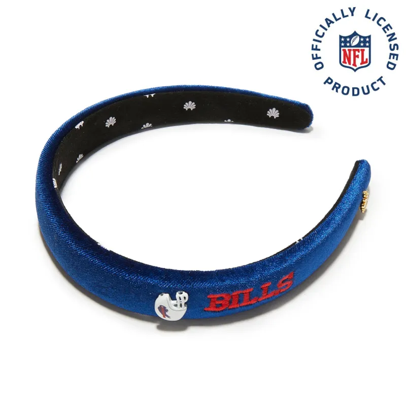 BUFFALO BILLS LELE SADOUGHI X NFL BLUE CHARLOTTE HEADBAND sold by Lele Sadoughi