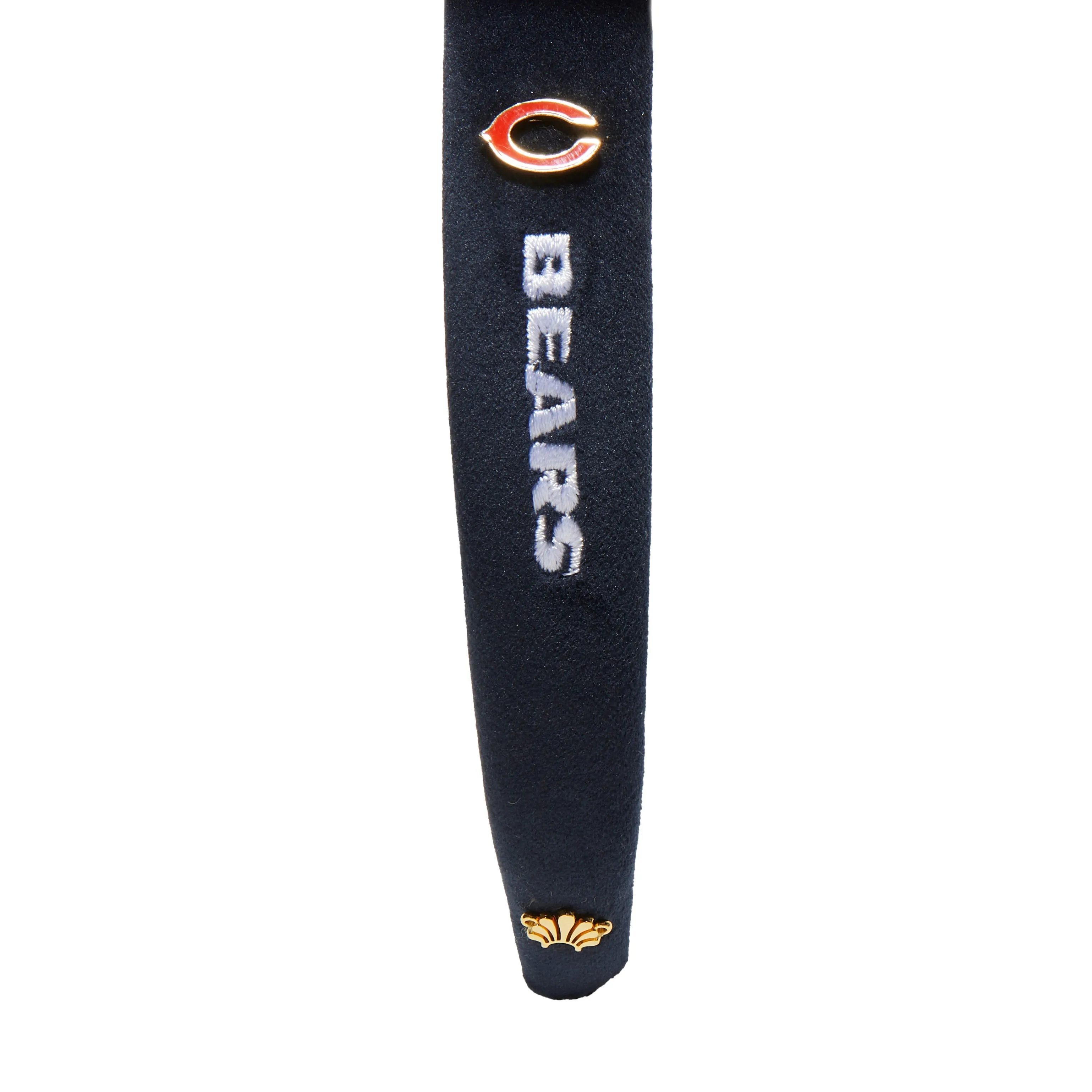 CHICAGO BEARS LELE SADOUGHI X NFL NAVY CHARLOTTE HEADBAND sold by Lele Sadoughi product image thumbnail 3