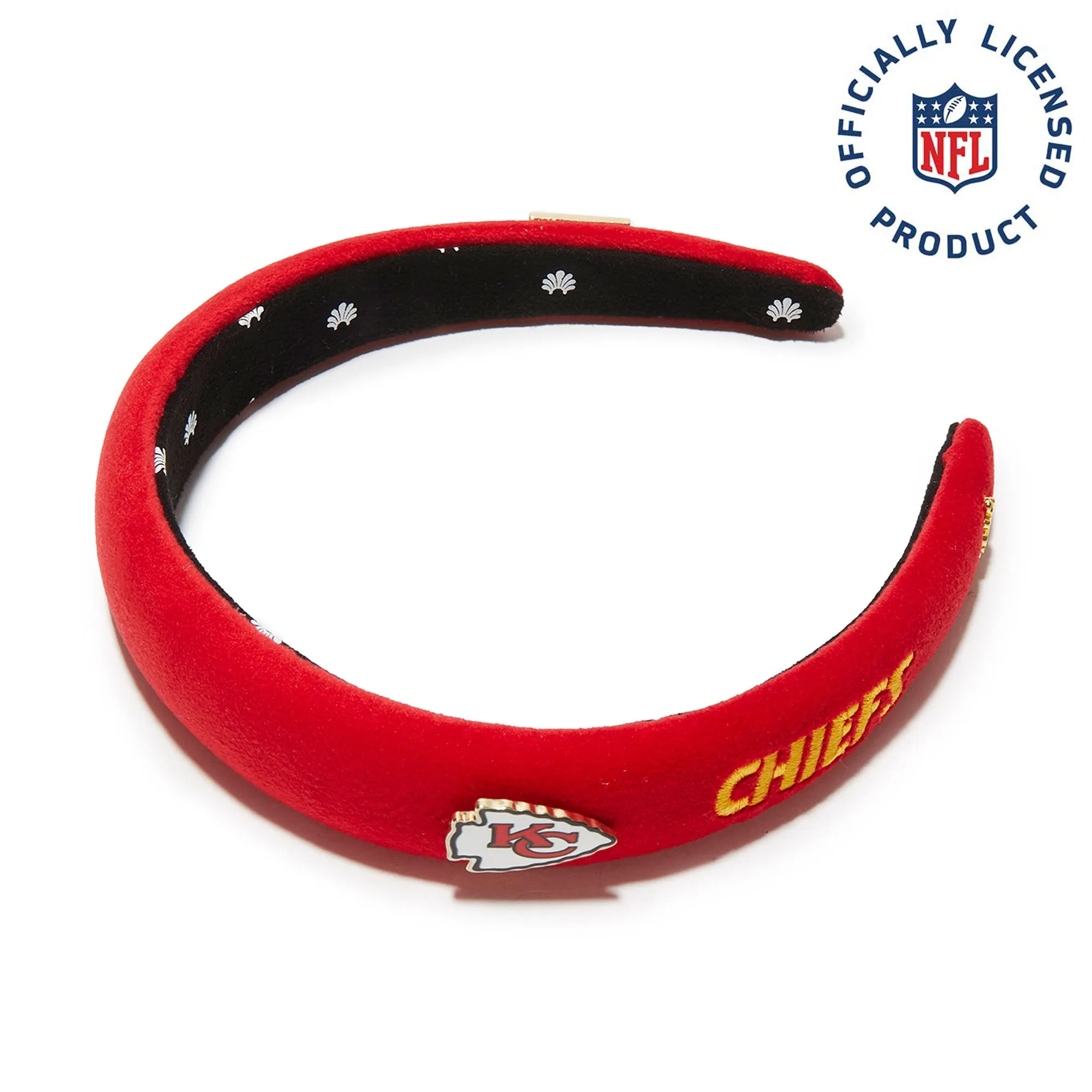 KANSAS CITY CHIEFS LELE SADOUGHI X NFL RED CHARLOTTE HEADBAND sold by Lele Sadoughi