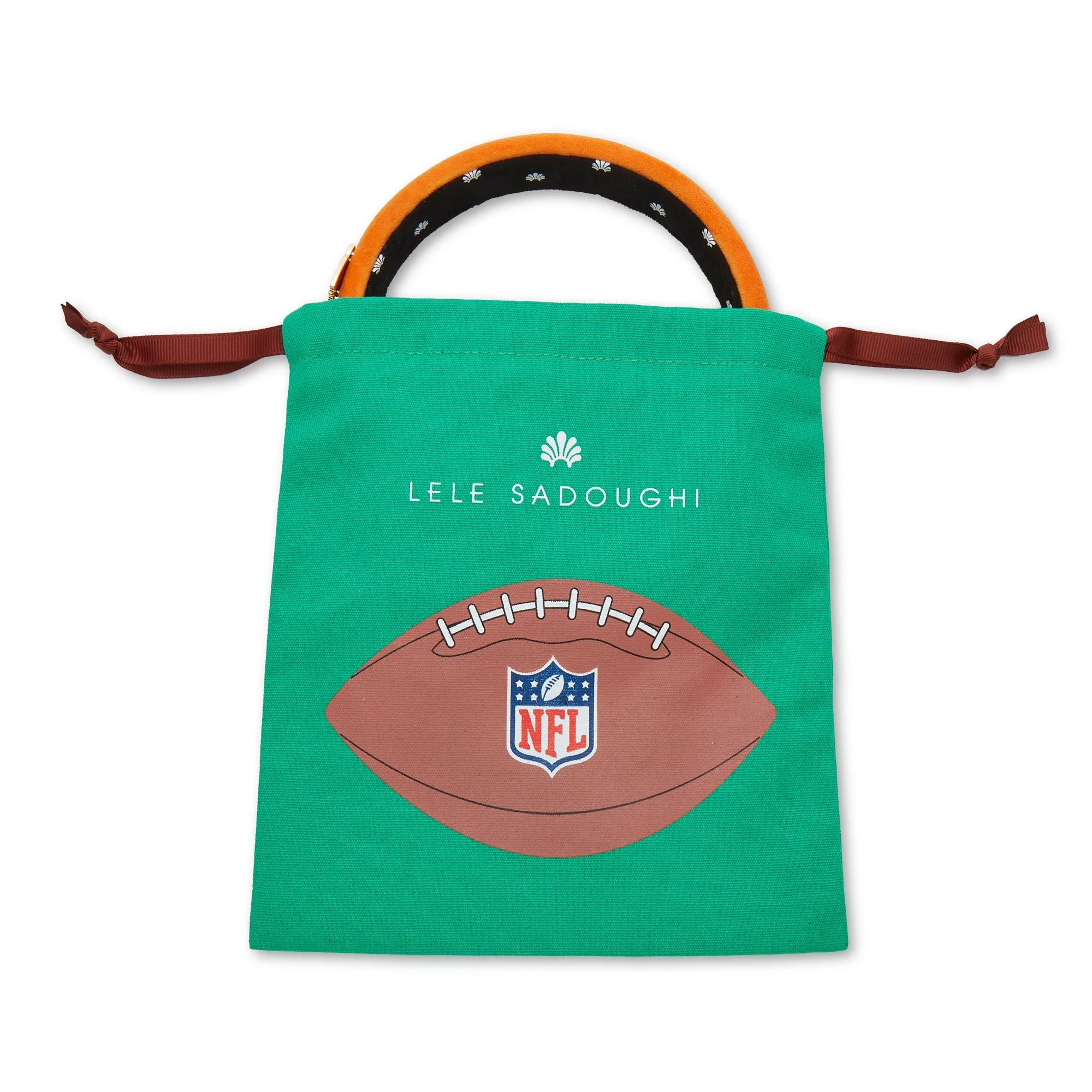 NEW YORK GIANTS LELE SADOUGHI X NFL BLUE CHARLOTTE HEADBAND sold by Lele Sadoughi product image thumbnail 5