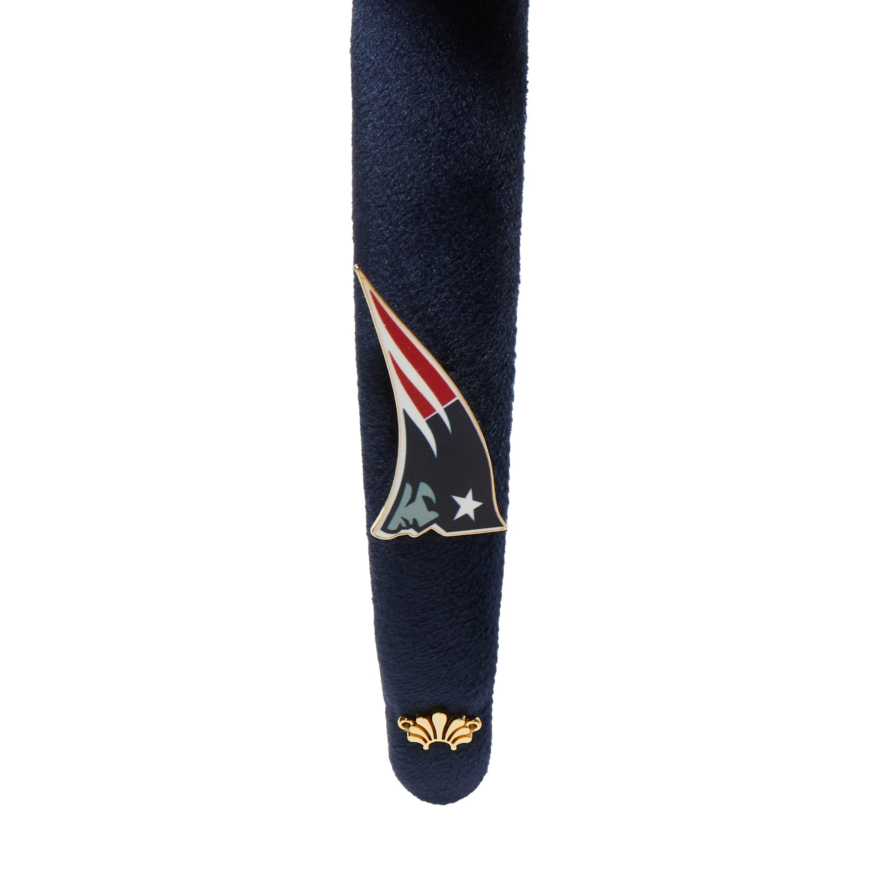 NEW ENGLAND PATRIOTS LELE SADOUGHI X NFL NAVY CHARLOTTE HEADBAND sold by Lele Sadoughi product image thumbnail 3