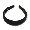 SF 49ERS LELE SADOUGHI X NFL JET CHARLOTTE HEADBAND sold by Lele Sadoughi