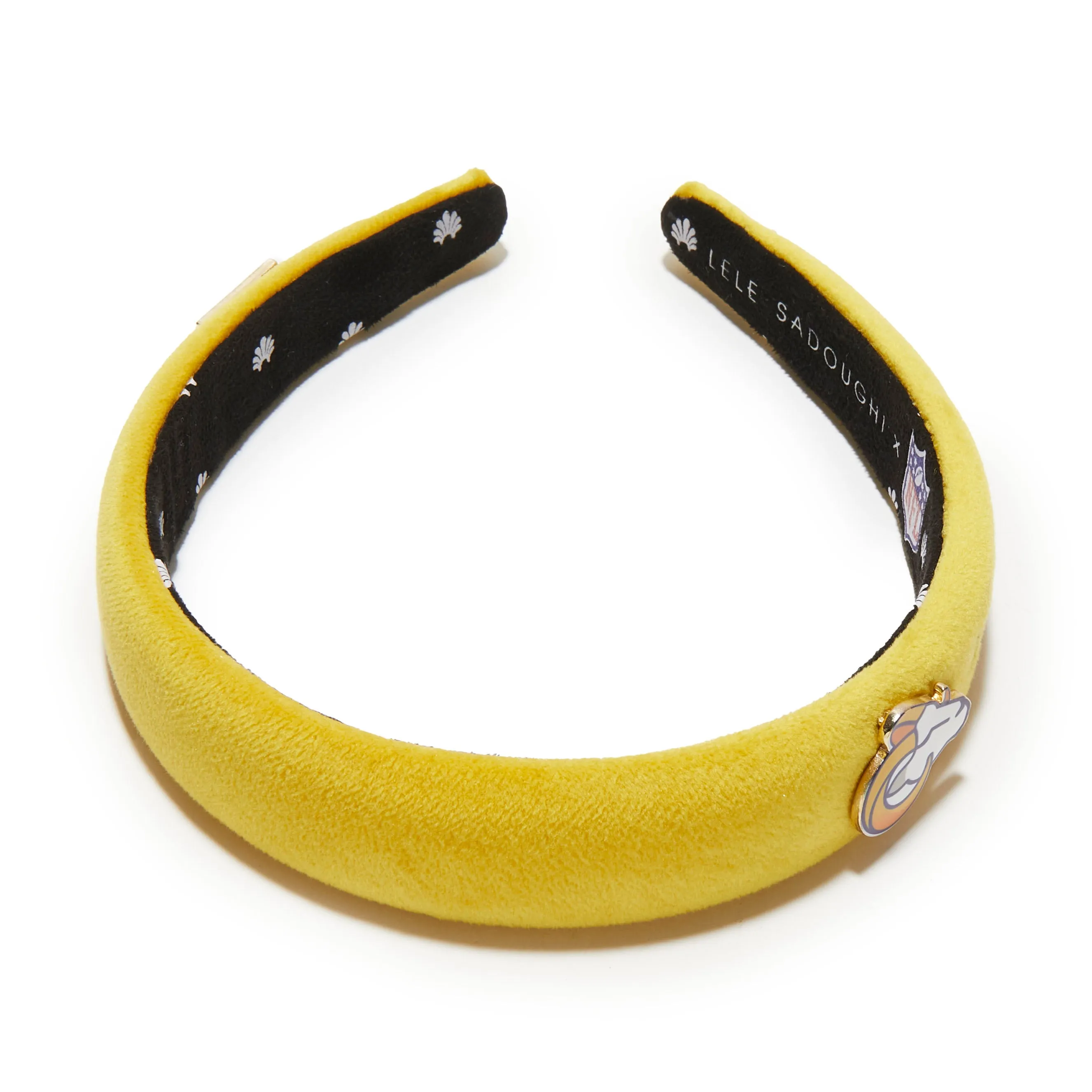 LOS ANGELES RAMS LELE SADOUGHI X NFL SOL CHARLOTTE HEADBAND sold by Lele Sadoughi product image thumbnail 2