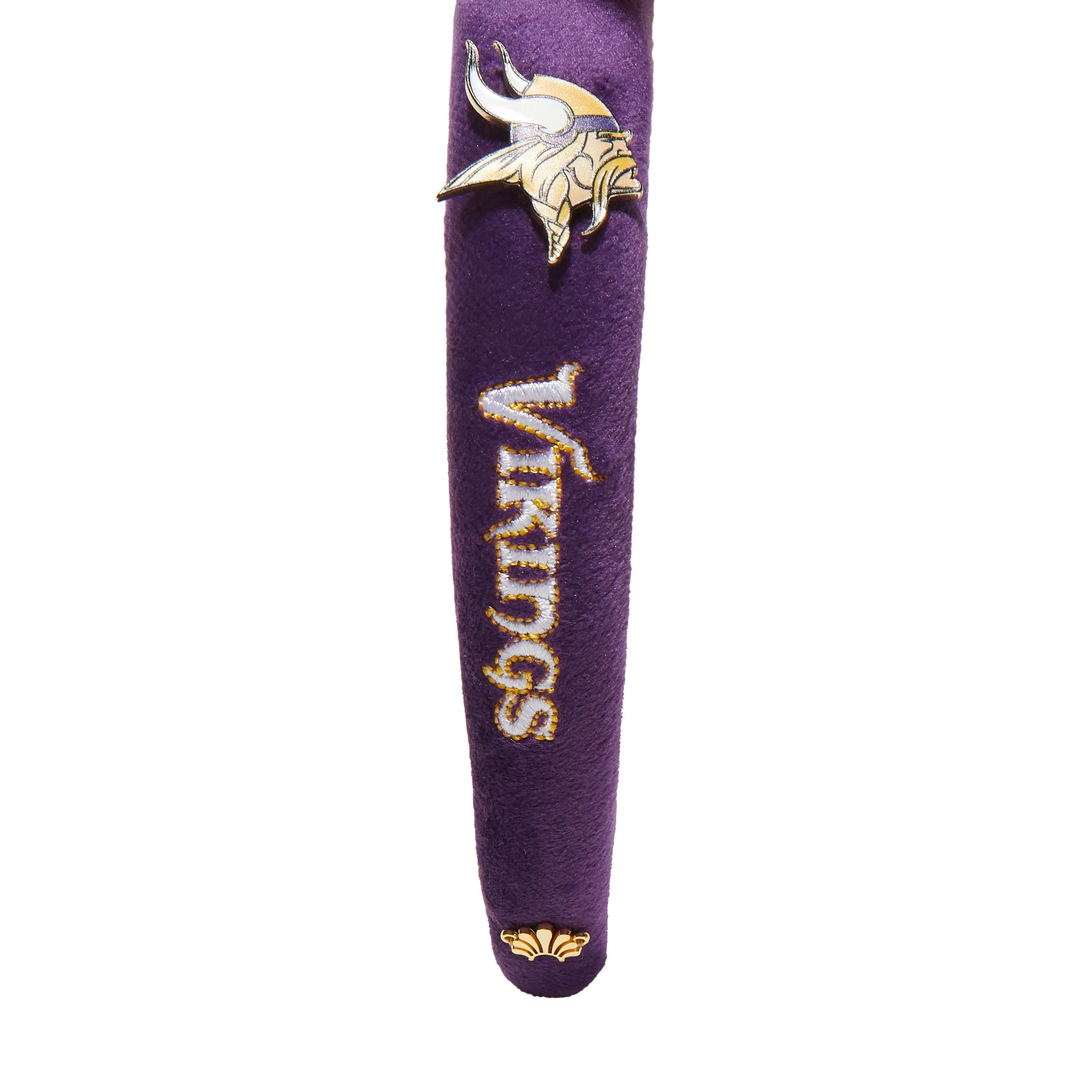 MINNESOTA VIKINGS LELE SADOUGHI X NFL PURPLE CHARLOTTE HEADBAND sold by Lele Sadoughi product image thumbnail 3