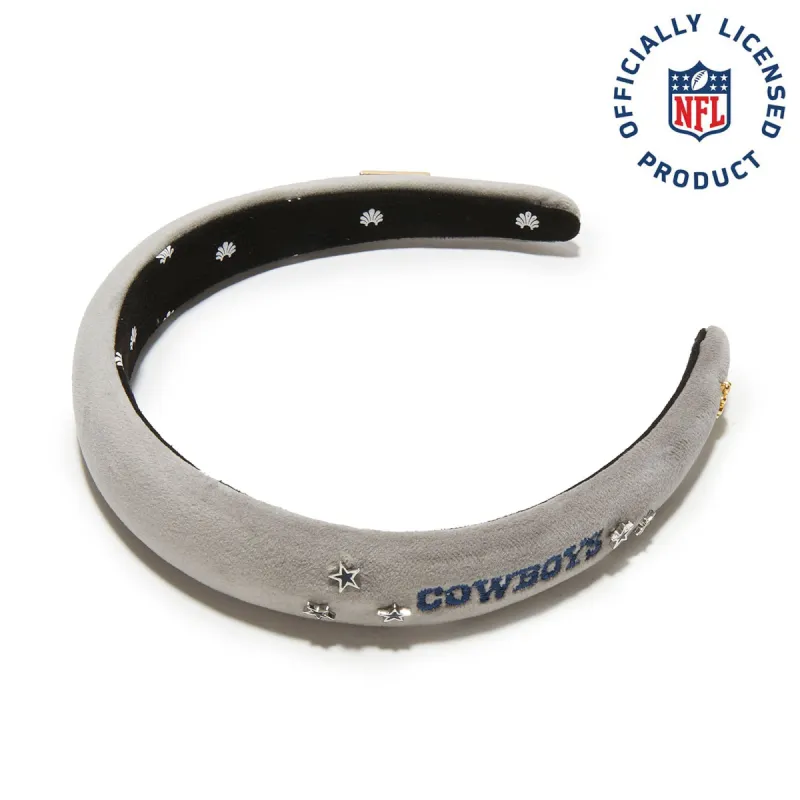 DALLAS COWBOYS LELE SADOUGHI X NFL GREY CHARLOTTE HEADBAND sold by Lele Sadoughi