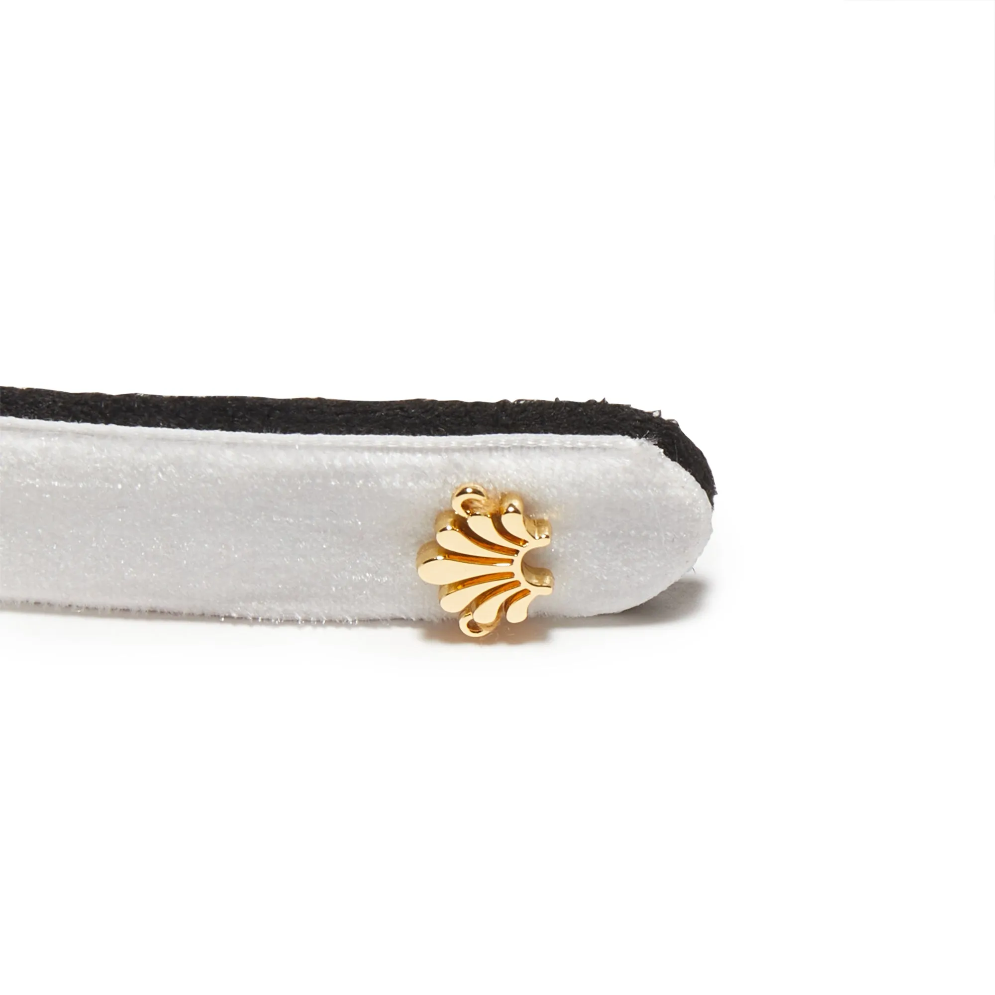 IVORY BARDOT RIBBON HEADBAND sold by Lele Sadoughi product image thumbnail 3