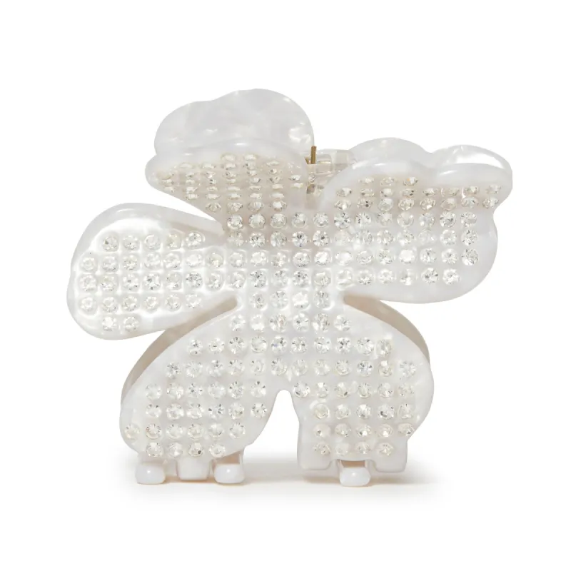 CRYSTAL LILY CLAW CLIP sold by Lele Sadoughi