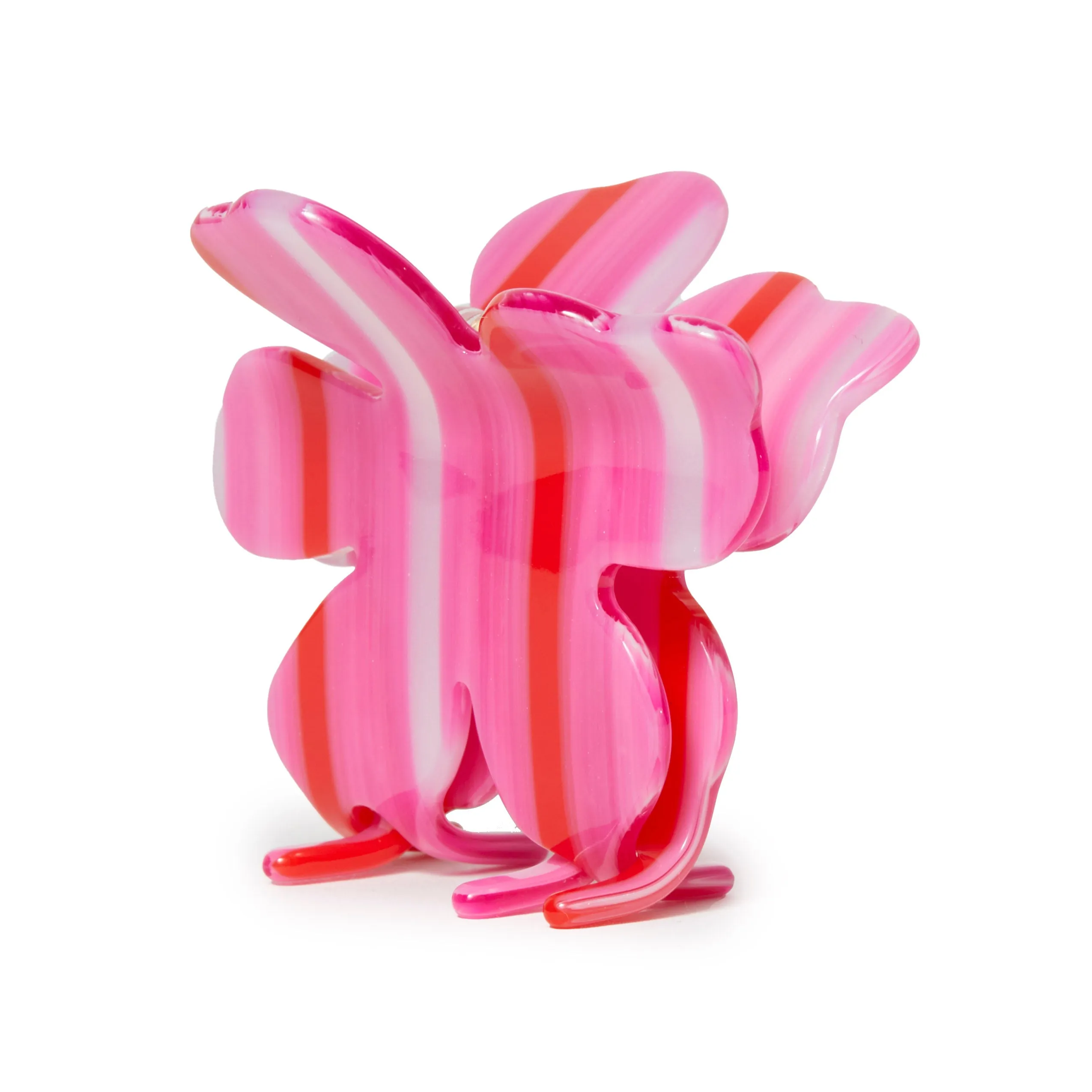 FLAMINGO MELANGE LILY CLAW CLIP sold by Lele Sadoughi product image thumbnail 3