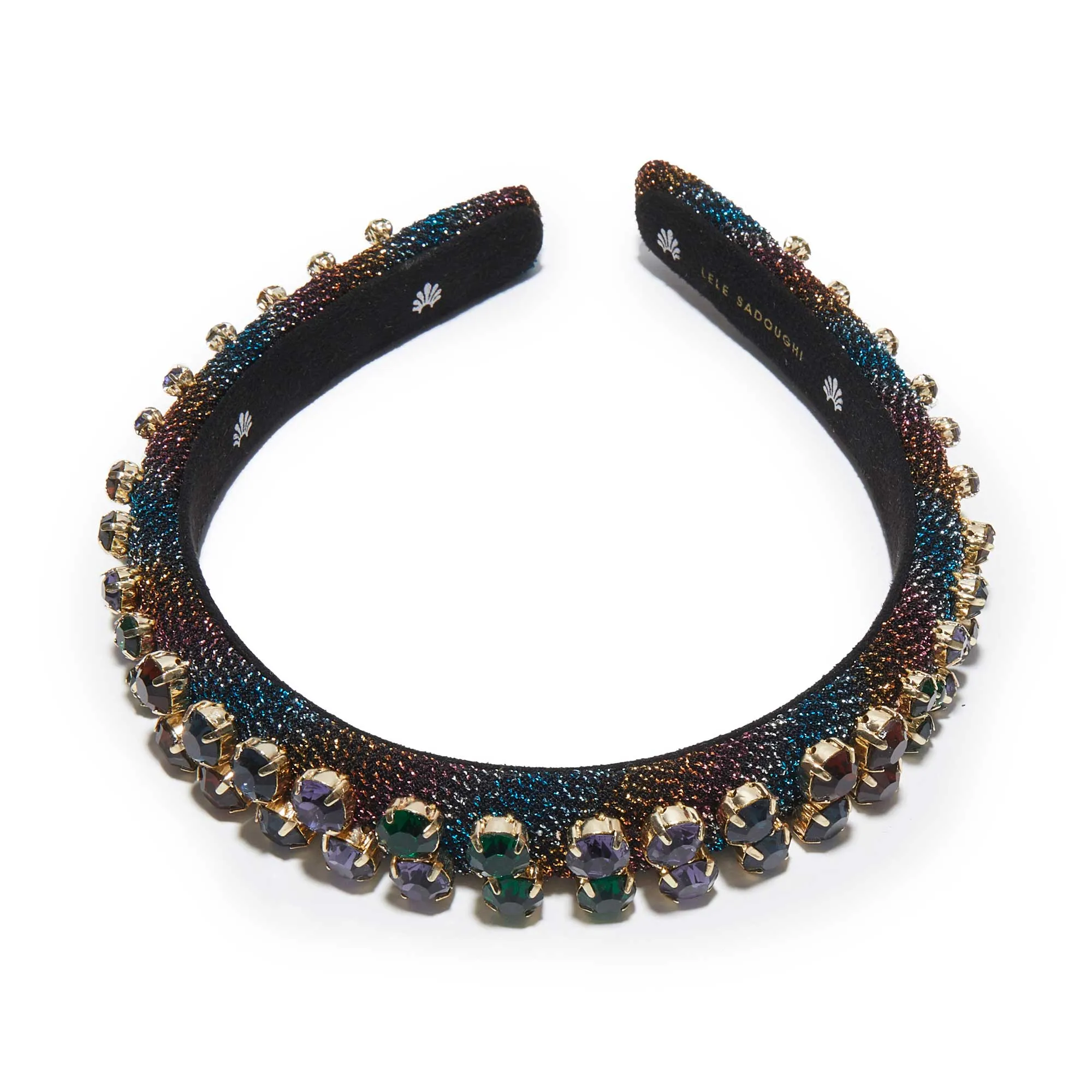 CELESTIAL JET GIGI RAINBOW MELANGE HEADBAND sold by Lele Sadoughi product image thumbnail 3