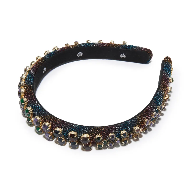 CELESTIAL JET GIGI RAINBOW MELANGE HEADBAND sold by Lele Sadoughi