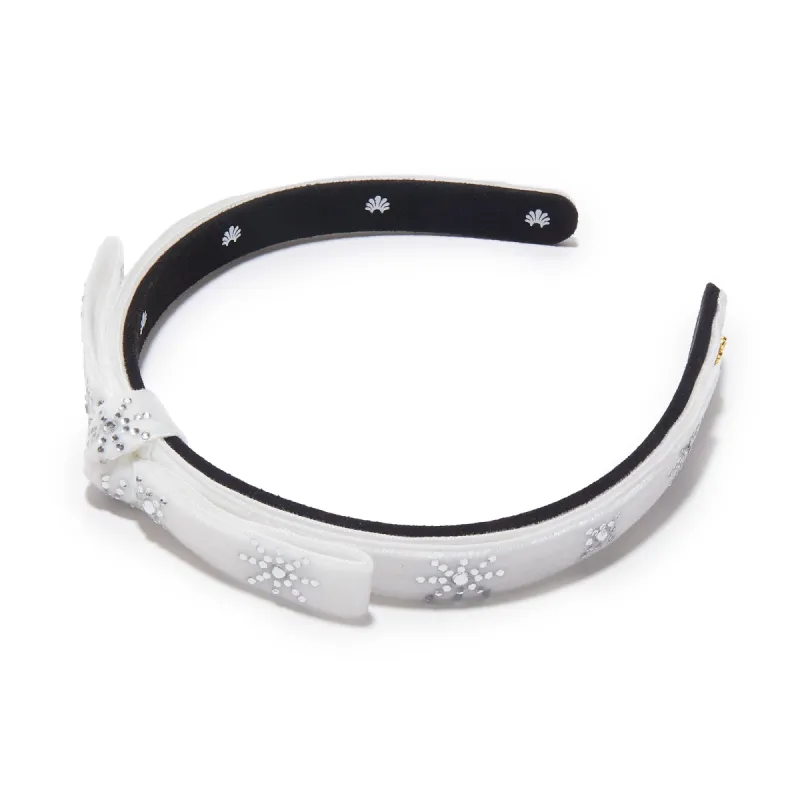 IVORY BARDOT CRYSTAL STARLIGHT HEADBAND sold by Lele Sadoughi