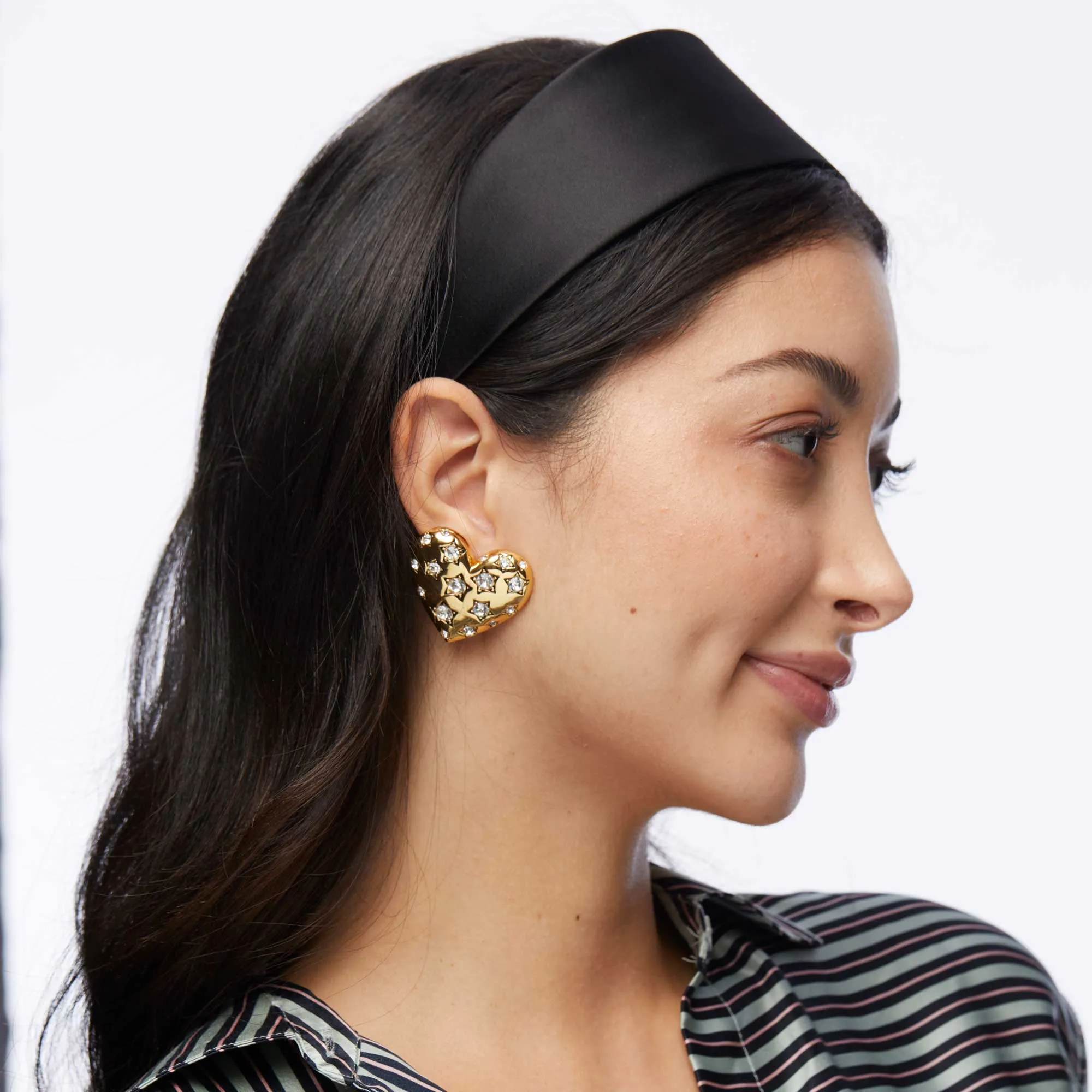 JET BRIGITTE HEADBAND sold by Lele Sadoughi product image thumbnail 4