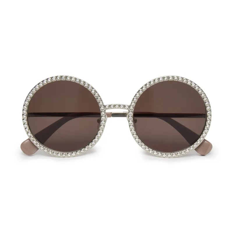 SILVER JUDY SUNGLASSES sold by Lele Sadoughi