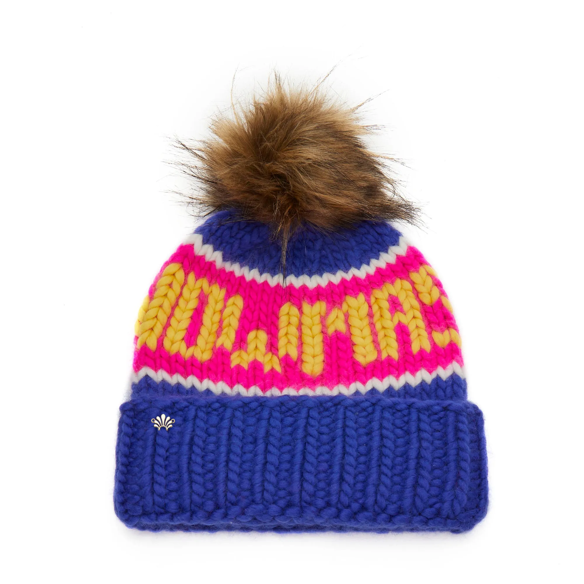 ARCTIC PINK SNOWMASS BEANIE sold by Lele Sadoughi