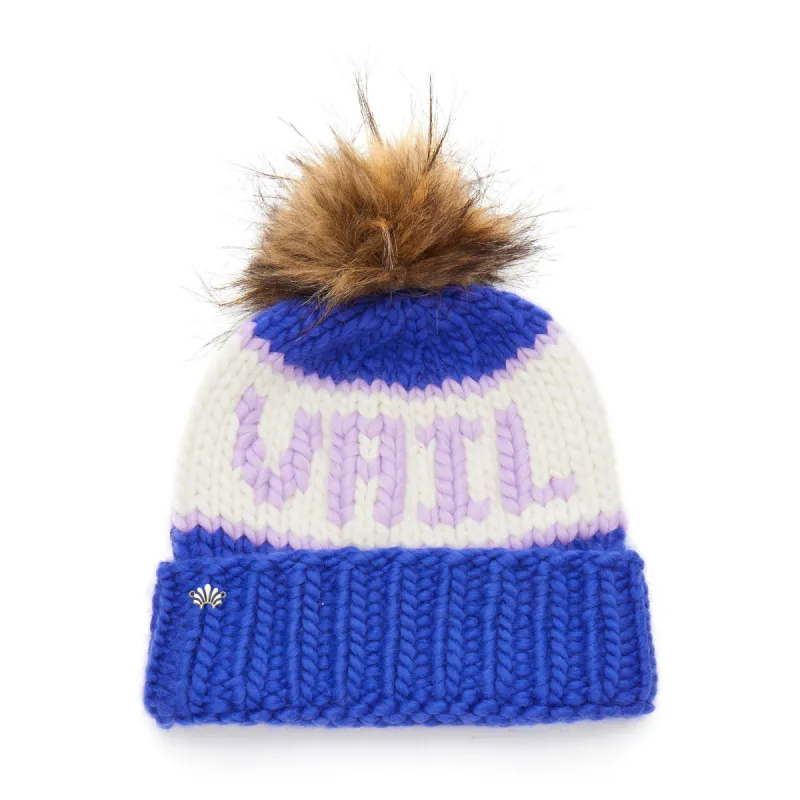 ARCTIC LAVENDER VAIL BEANIE sold by Lele Sadoughi