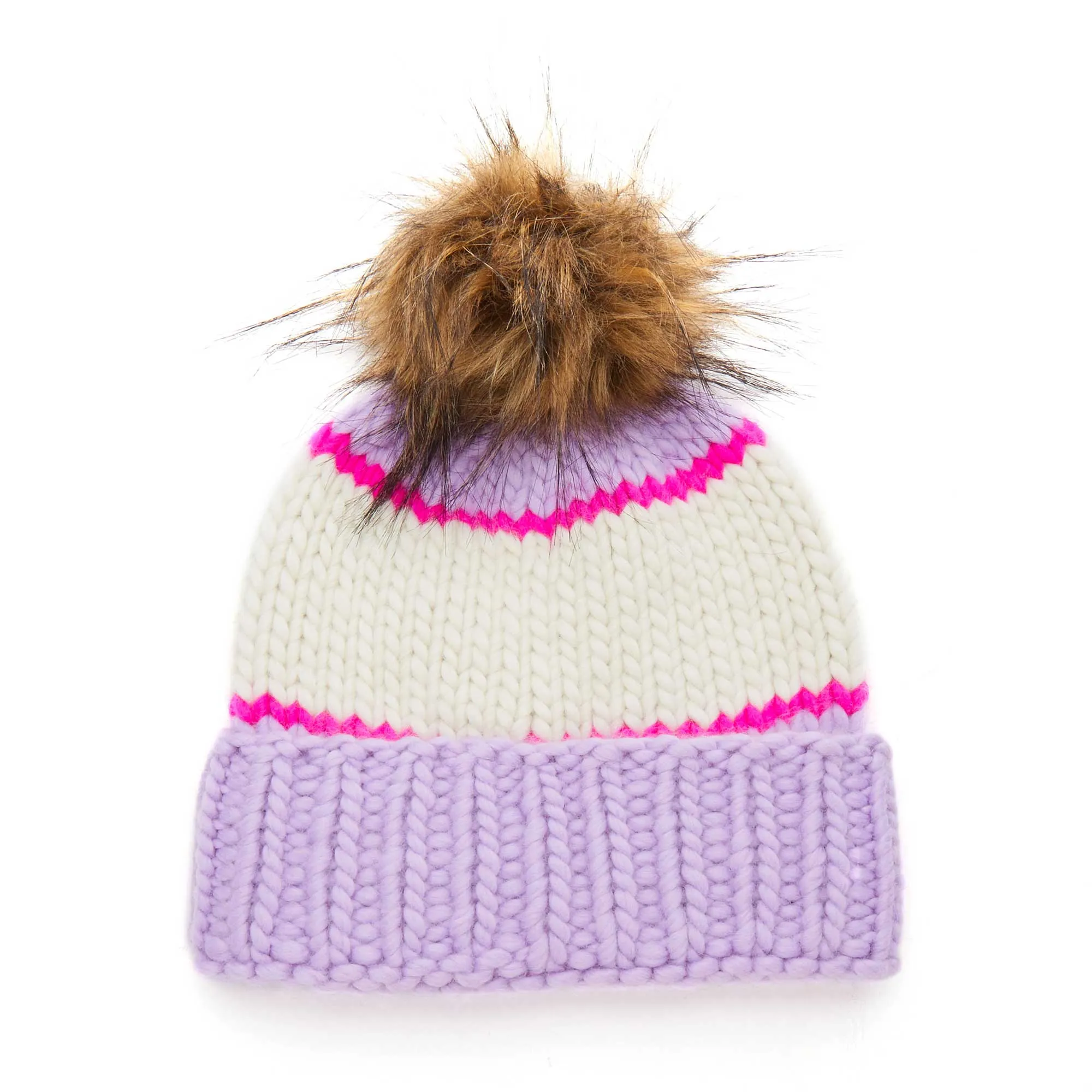 LAVENDER ASPEN BEANIE sold by Lele Sadoughi product image thumbnail 3