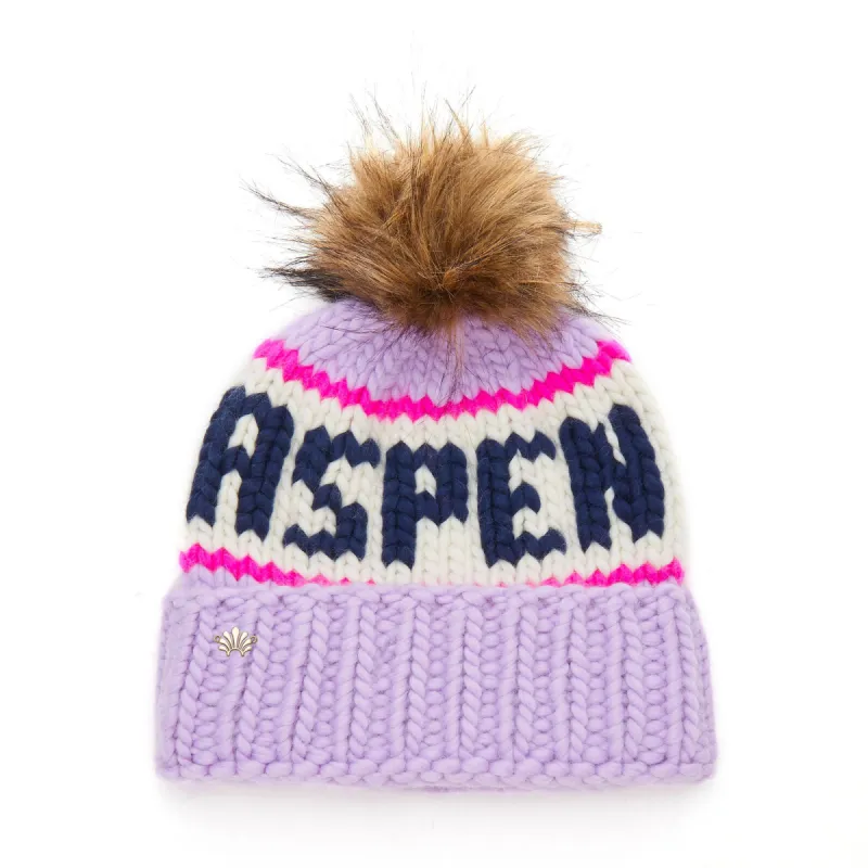 LAVENDER ASPEN BEANIE sold by Lele Sadoughi
