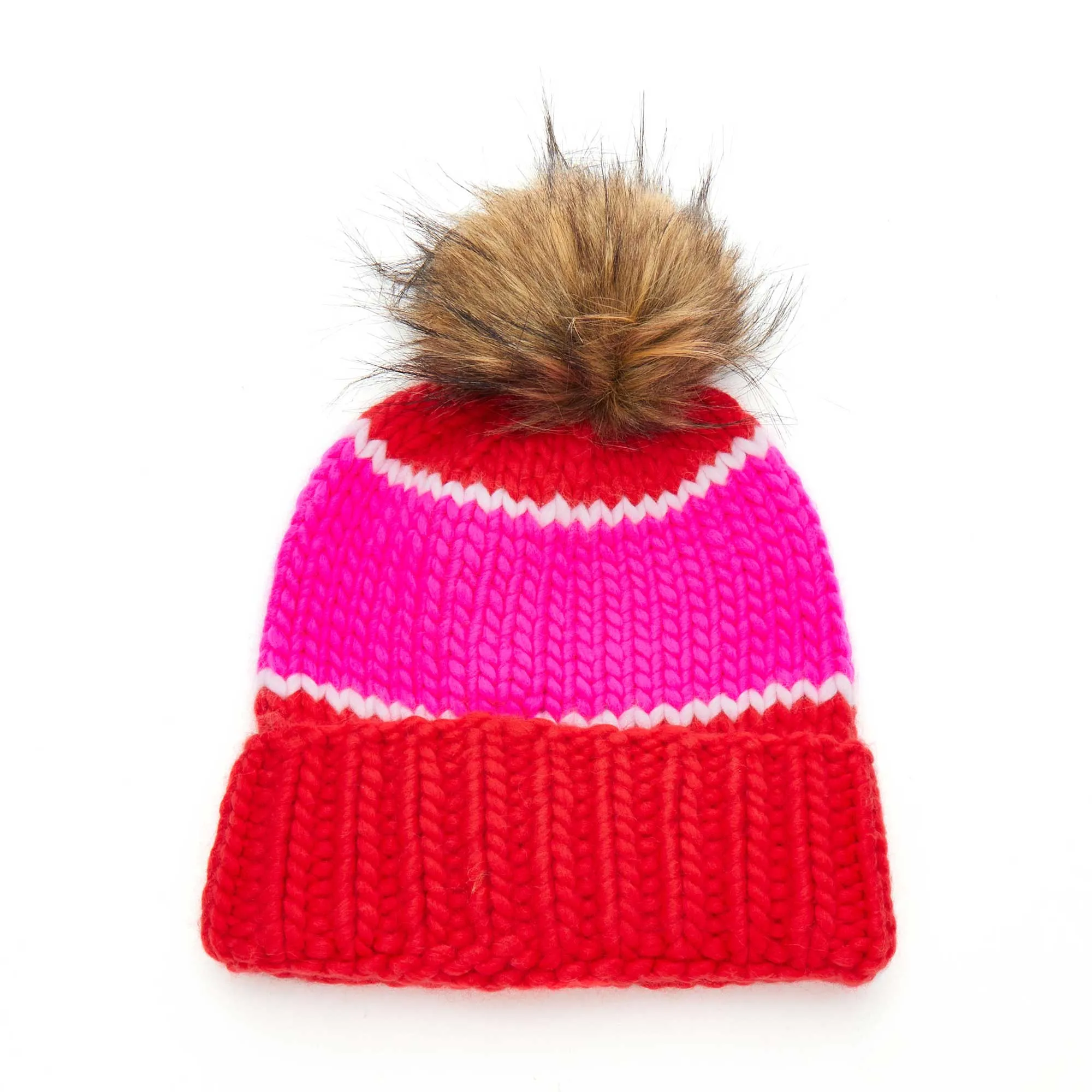RED SKI BEANIE sold by Lele Sadoughi product image thumbnail 3