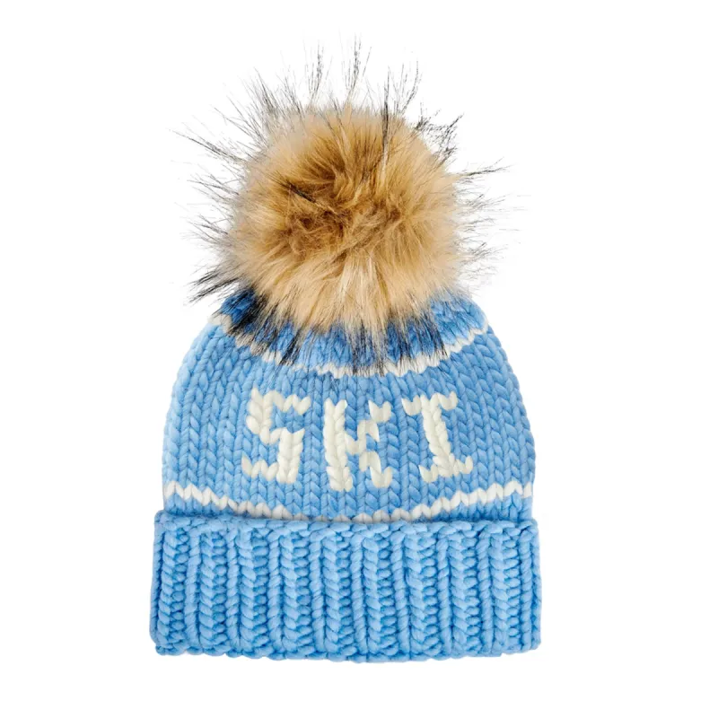 BLUE SKI BEANIE sold by Lele Sadoughi