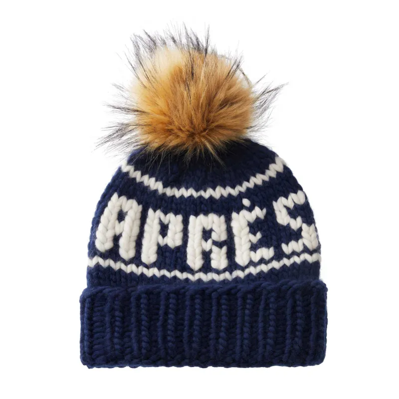 NAVY APRES BEANIE sold by Lele Sadoughi