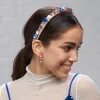 ROSE LAVENDER GIGI SWAROVSKI® CRYSTAL GEM HEADBAND sold by Lele Sadoughi