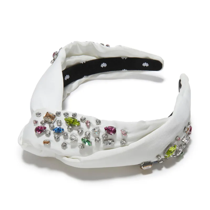 PASTEL RAINBOW SLIM GRETA SWAROVSKI® HEADBAND sold by Lele Sadoughi