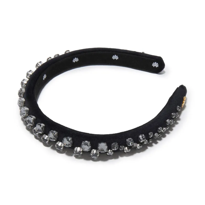 SILVER JET NEW YEAR’S GIGI SWAROVSKI® CRYSTAL MELANGE HEADBAND sold by Lele Sadoughi