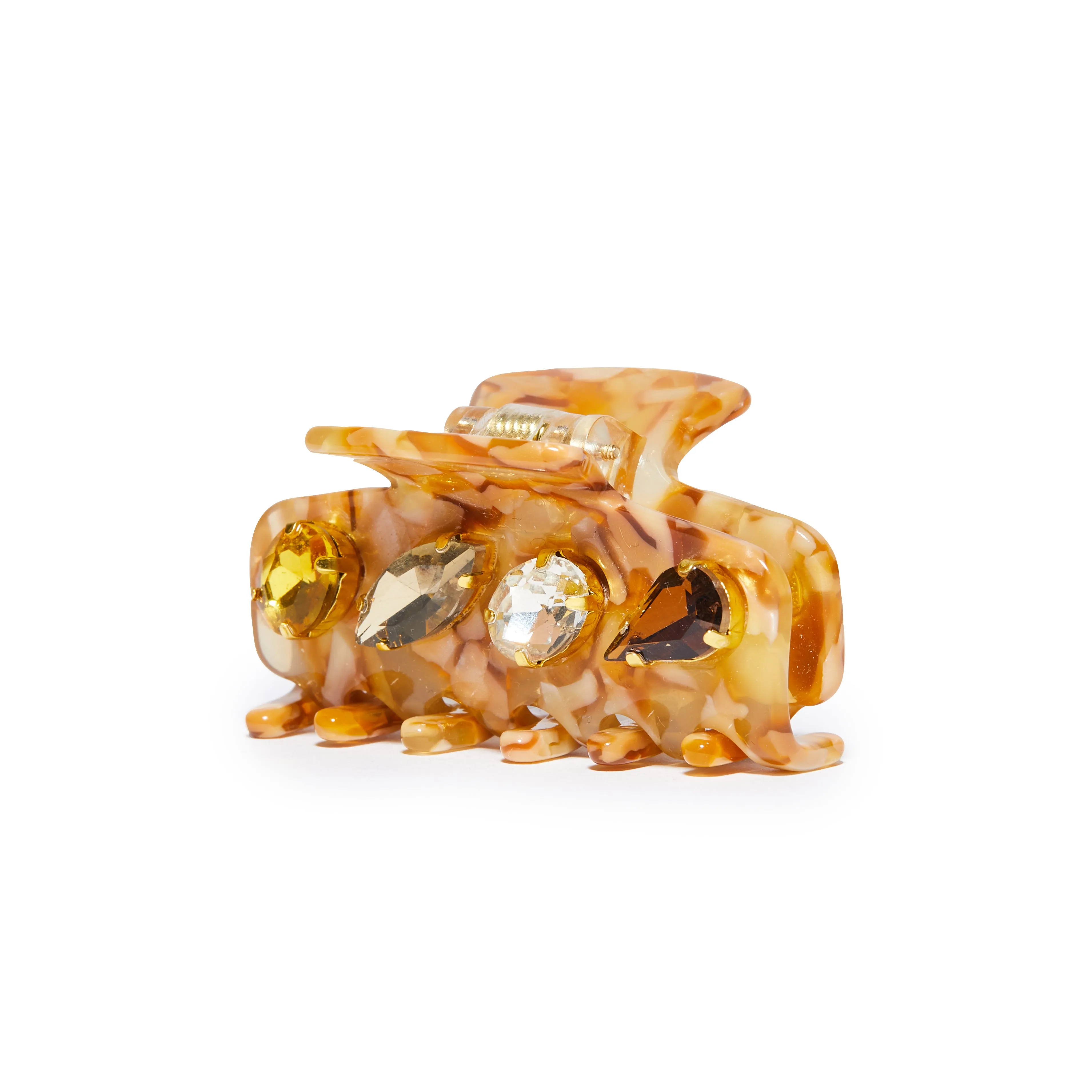 DANDELION MINI CRYSTAL CLAW CLIP sold by Lele Sadoughi product image thumbnail 3